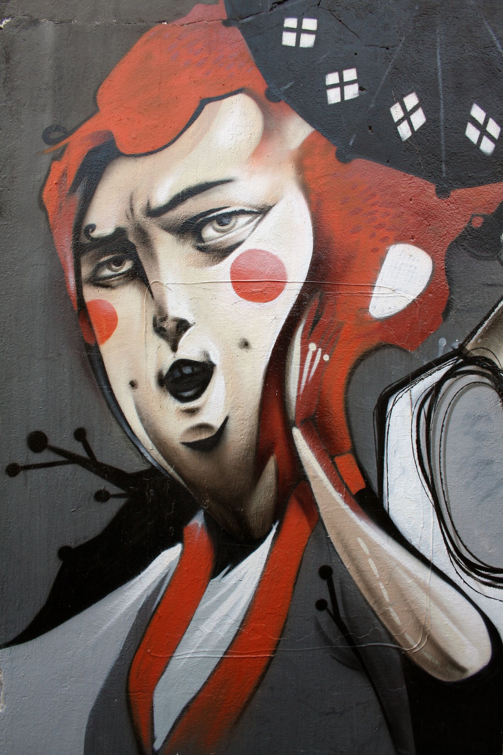Canon EOS 1000D (EOS Digital Rebel XS / EOS Kiss F) sample photo. Graffiti, urban art, women photography