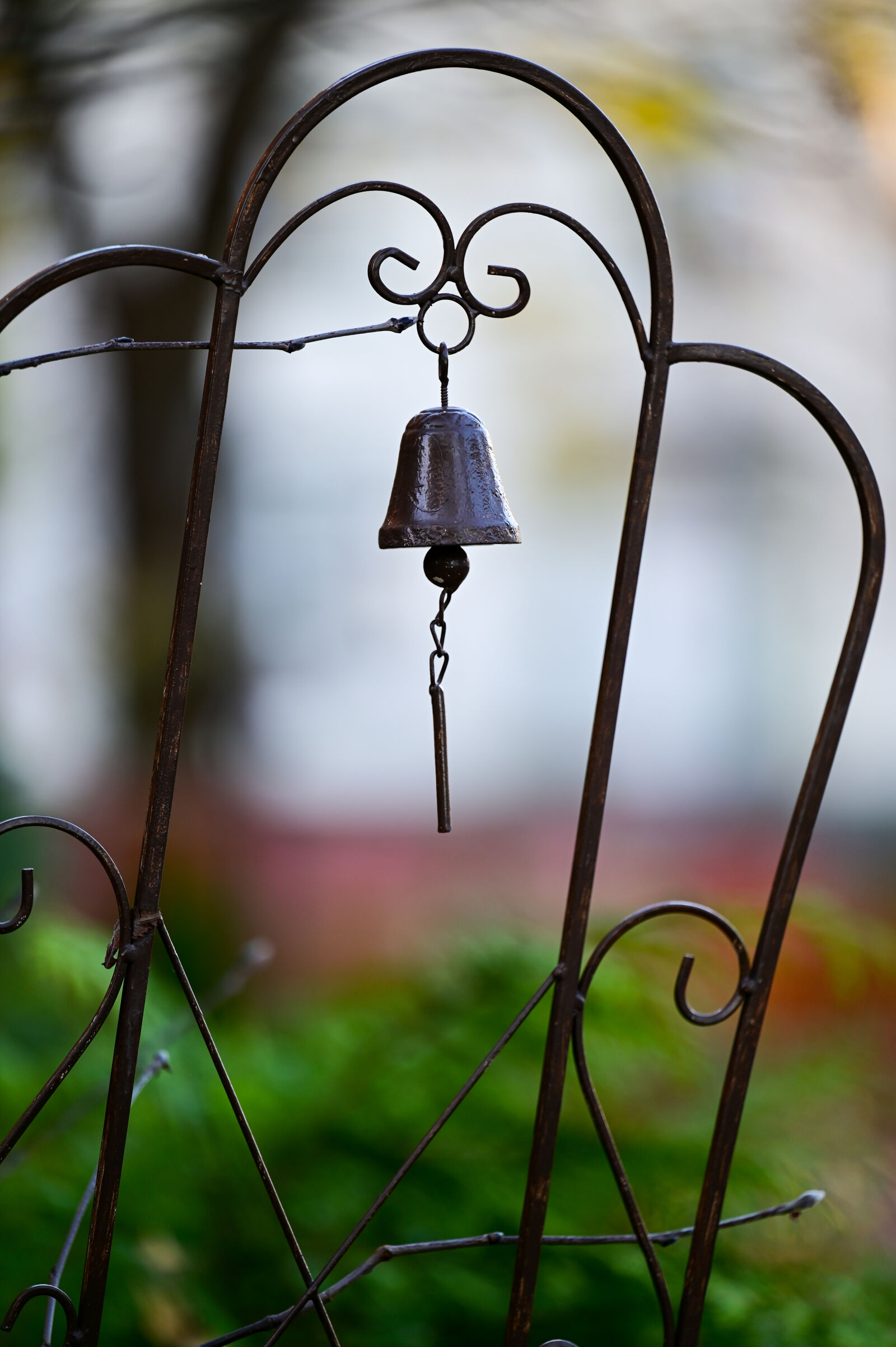 Nikon Z6 II sample photo. Bell for the fence photography