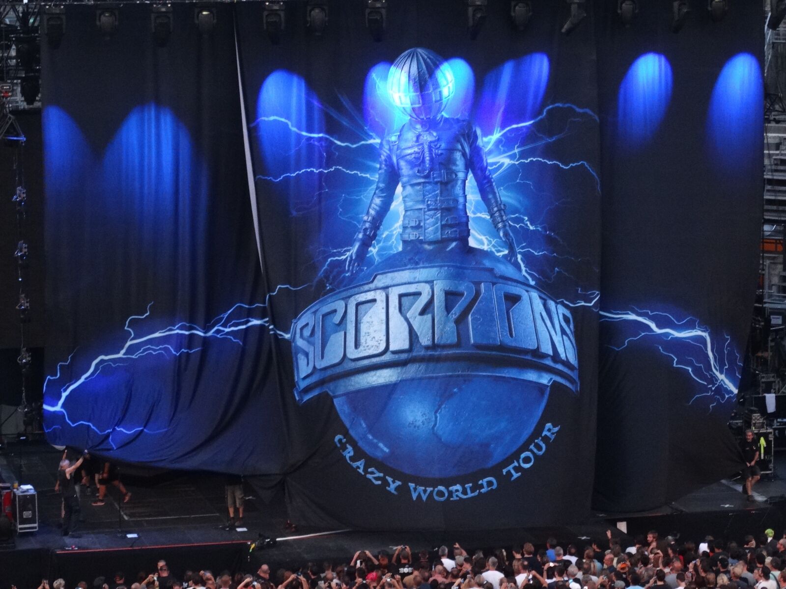 Sony Cyber-shot DSC-HX300 sample photo. Scorpions 170717, concert, nimes photography