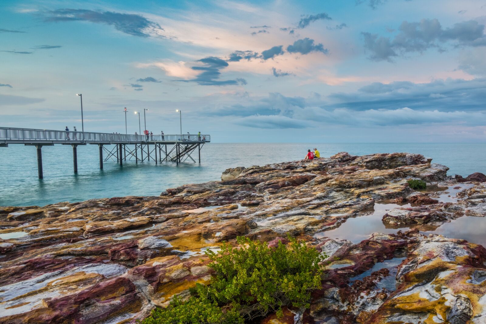 Sony Cyber-shot DSC-RX10 III sample photo. Sunset, peer, tropical photography