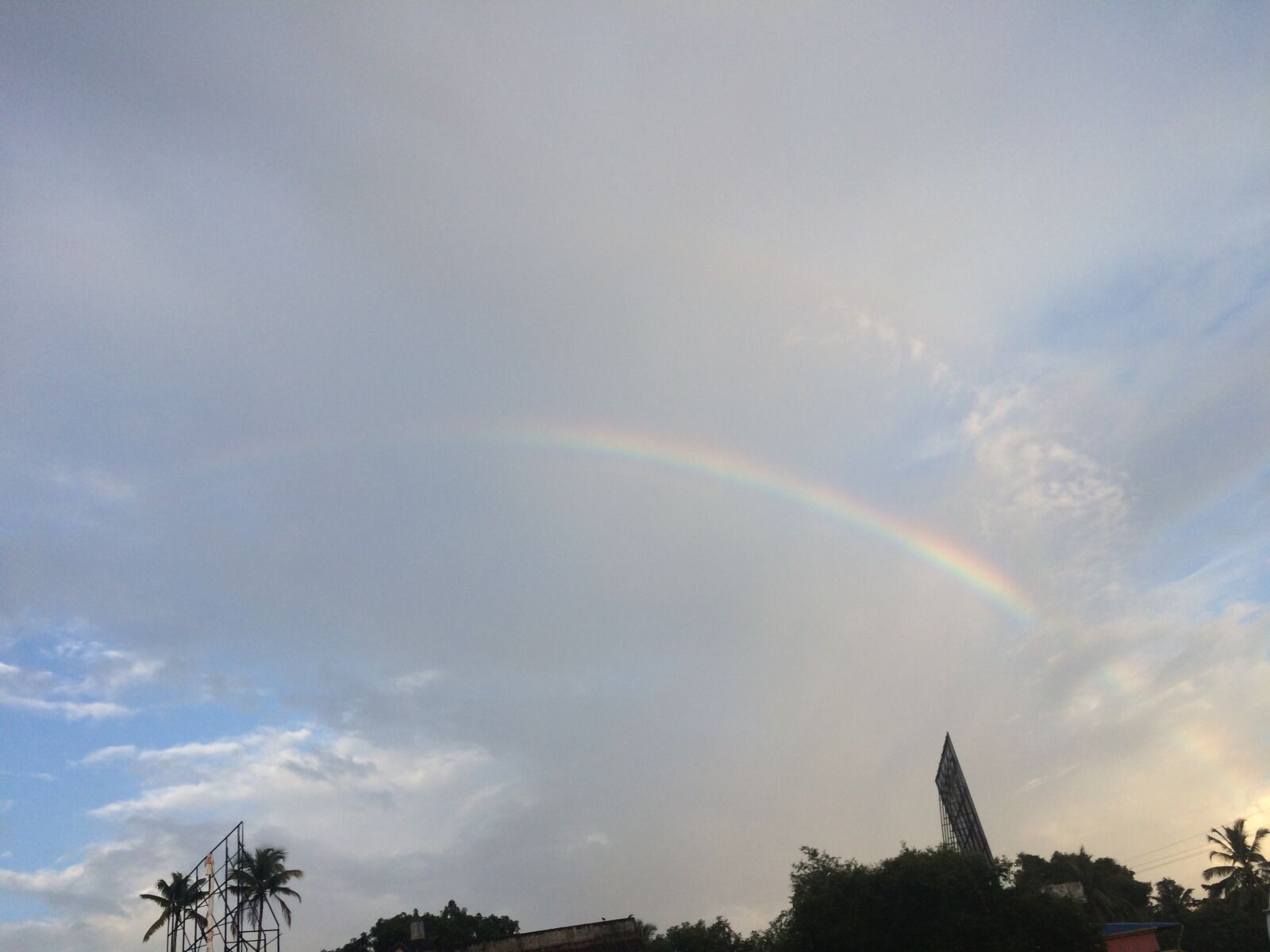 iPhone 5s back camera 4.15mm f/2.2 sample photo. Rainbow photography