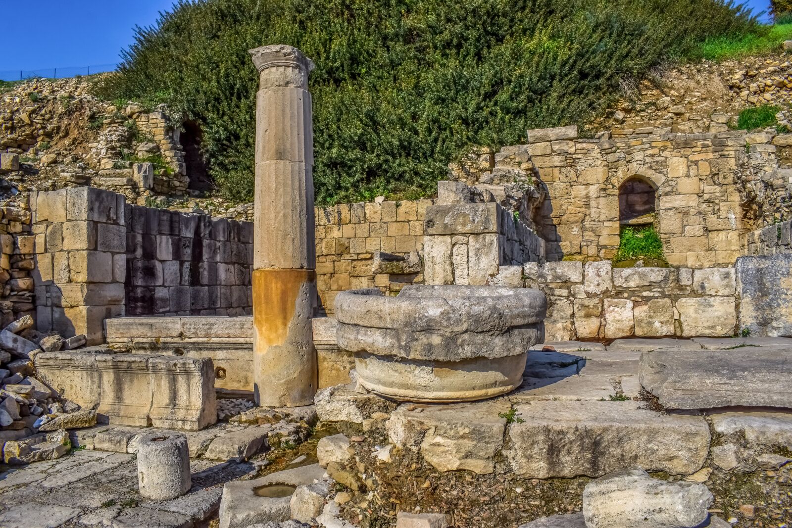 Nikon D3300 sample photo. Ancient amathus, ruins, archaeology photography