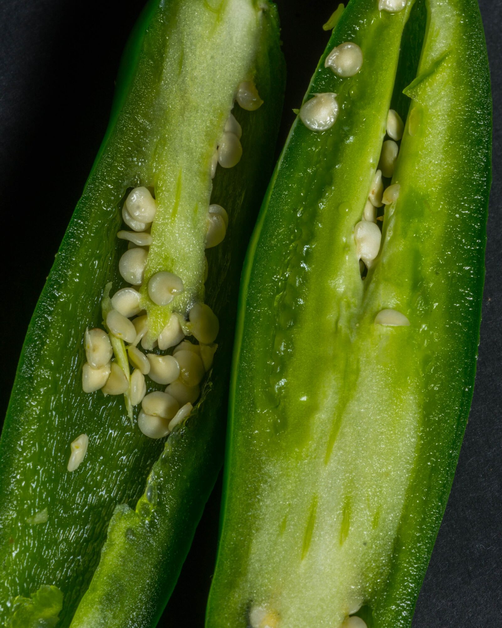 Nikon D800E sample photo. Pepper, detail, with seeds photography