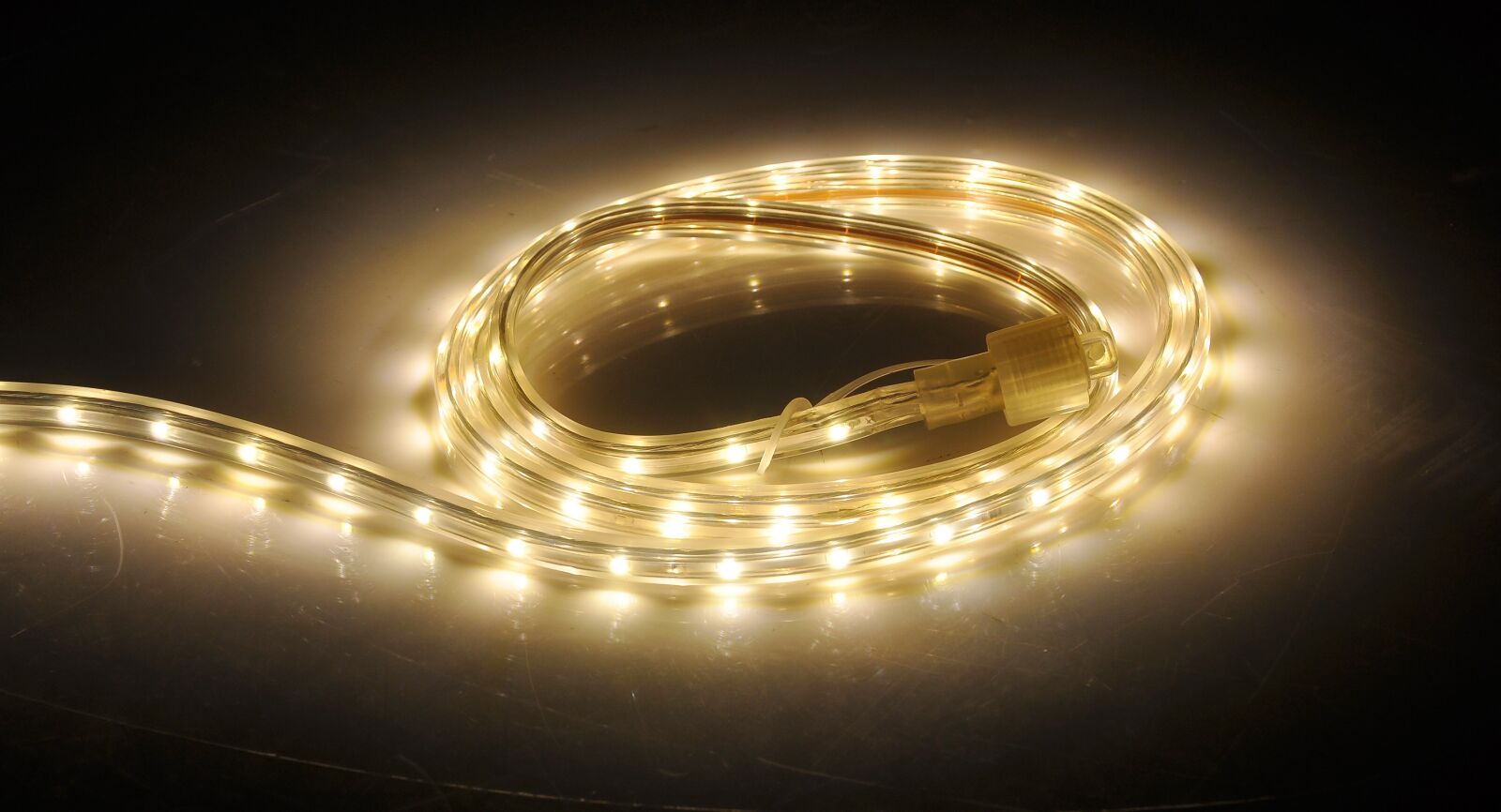 Nikon D90 sample photo. Led, led strip, lights photography