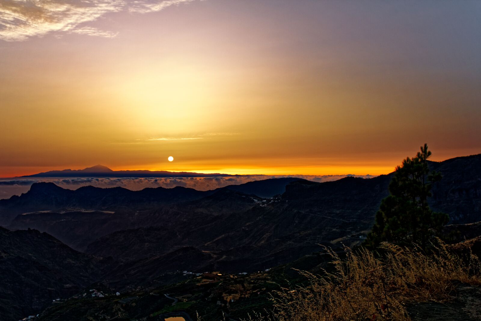 Canon EOS 550D (EOS Rebel T2i / EOS Kiss X4) sample photo. Sunset, spain, canary photography