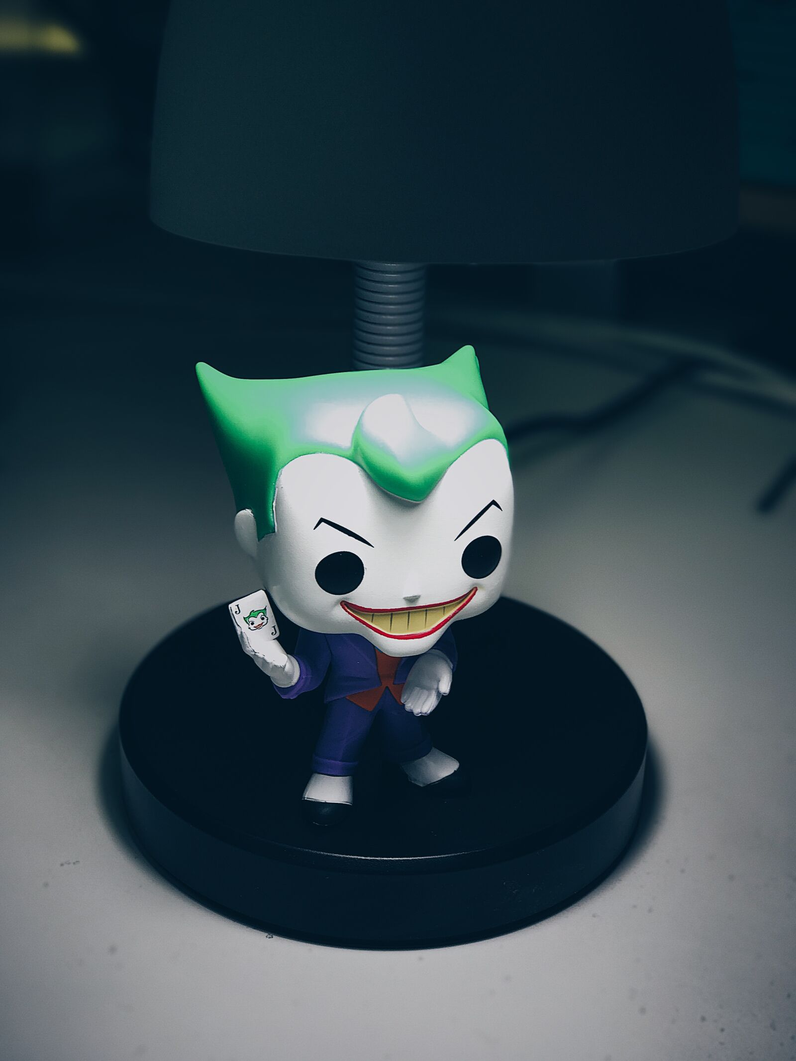 Apple iPhone 7 Plus sample photo. Funko, pop, joker, toy photography
