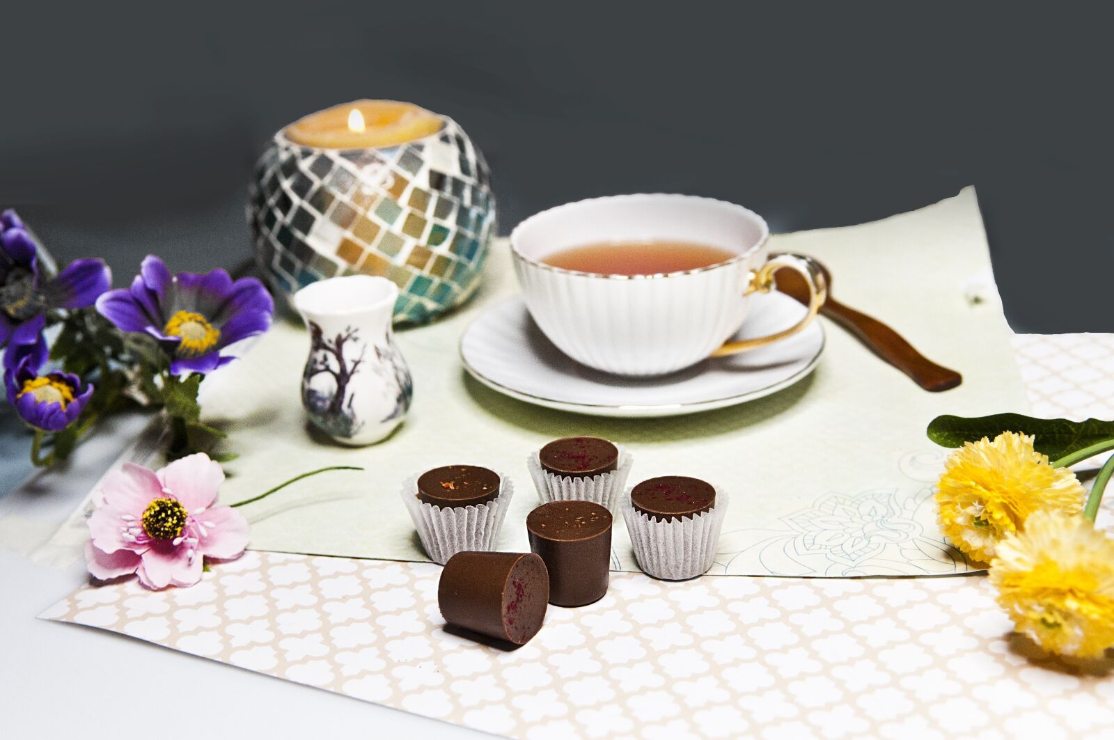 Nikon D300 sample photo. Candy, tea party, dinner photography