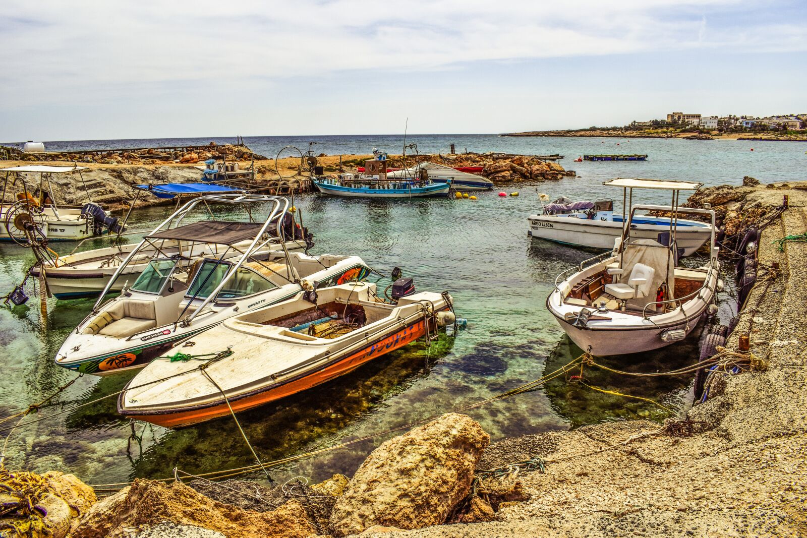 Nikon D3300 sample photo. Fishing shelter, boats, sea photography