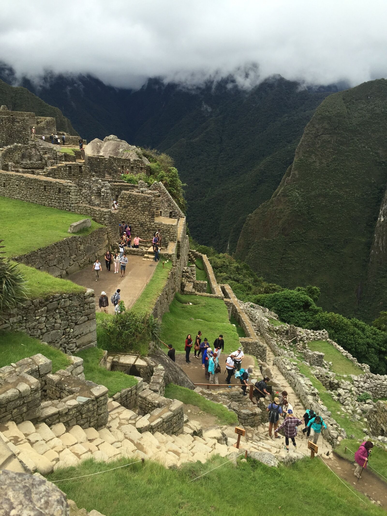 iPhone 6 Plus back camera 4.15mm f/2.2 sample photo. Machu pichu, tourism, archaeological photography