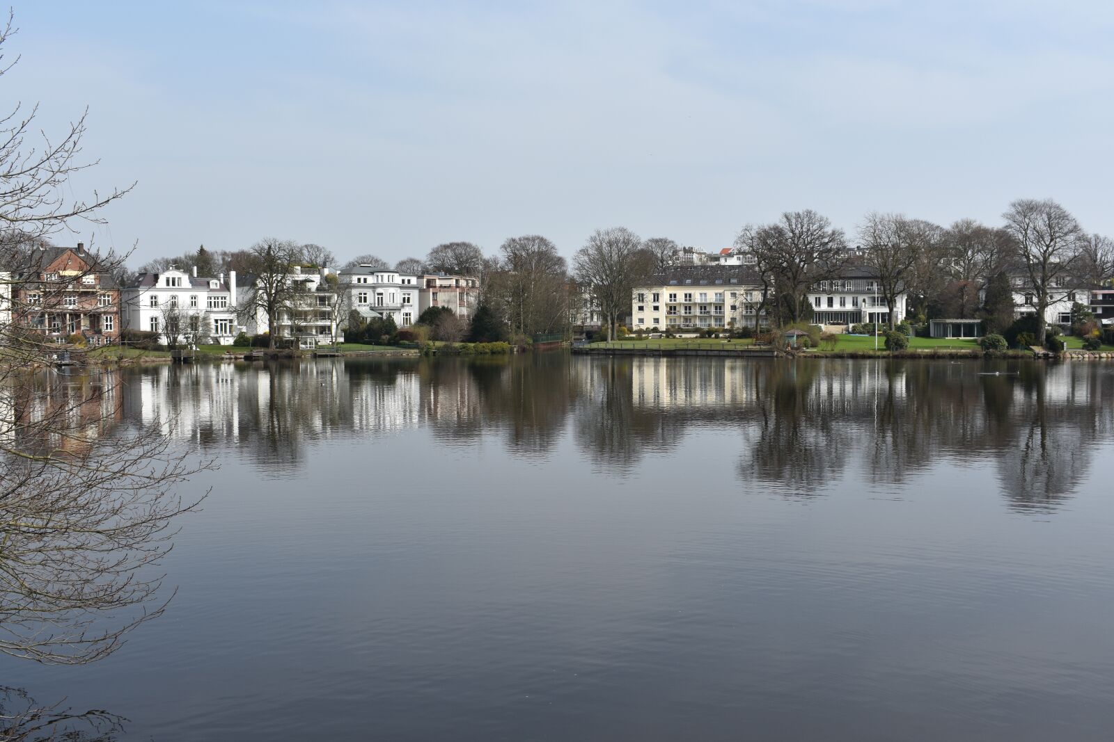 Nikon D3400 sample photo. Hamburg, germany, alster photography