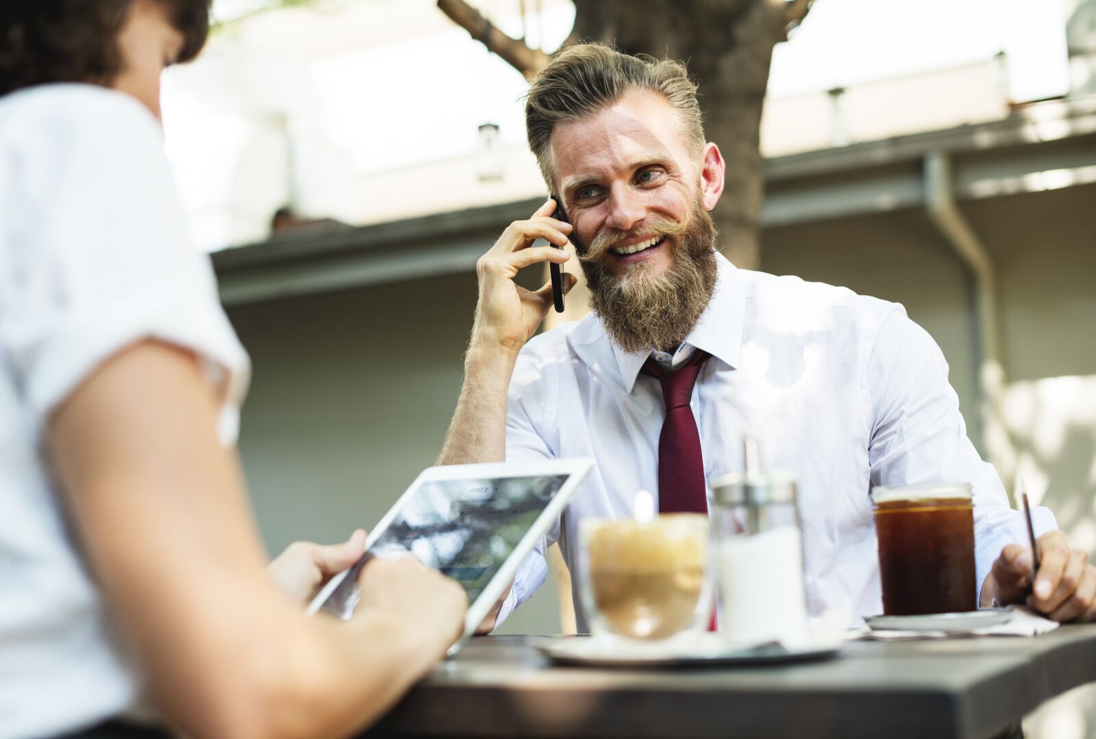 Nikon D810 sample photo. Agreement, beard, beverage photography