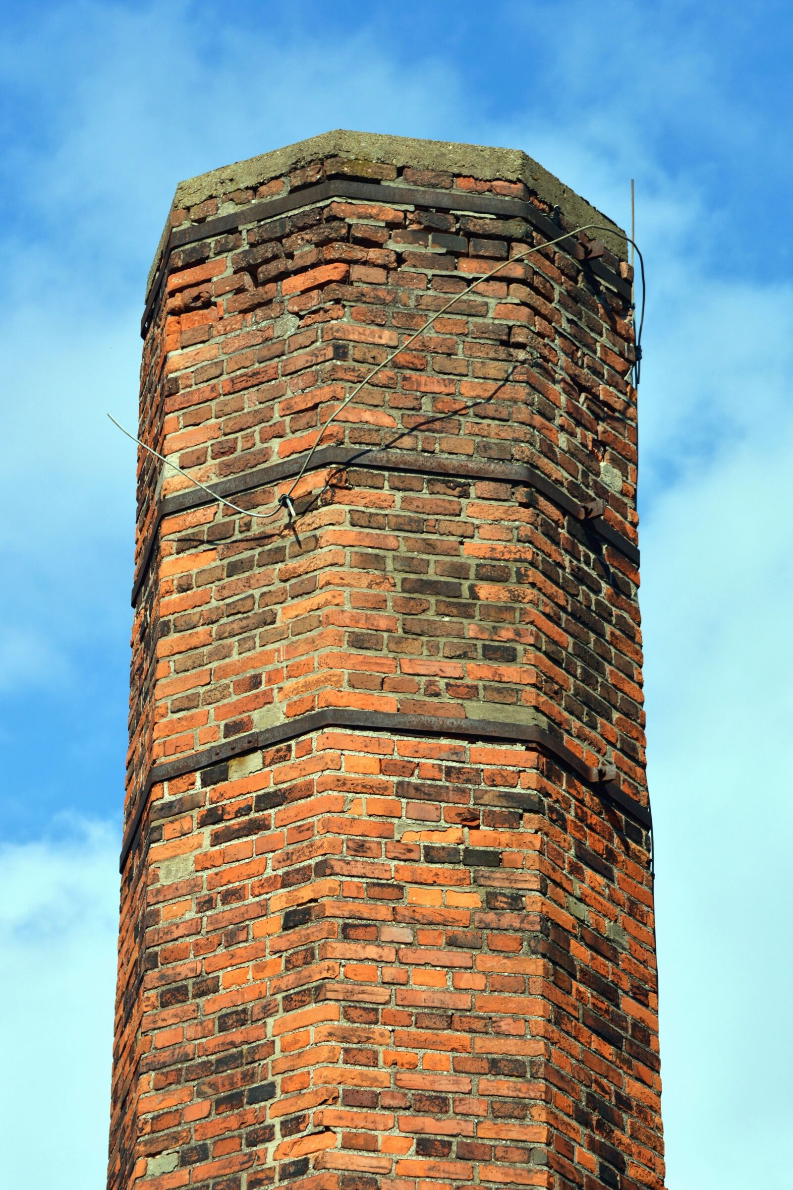 Nikon D5200 sample photo. Construction, architecture, brick, chimney photography