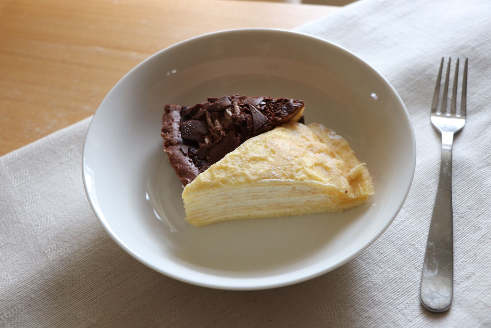Canon EOS 77D (EOS 9000D / EOS 770D) sample photo. Cake, mille-feuille, chocolate cake photography