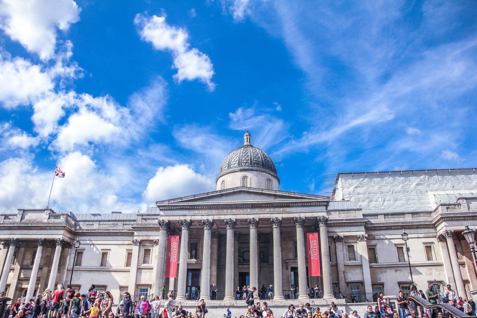 Canon EOS 60D sample photo. National gallery, london, uk photography