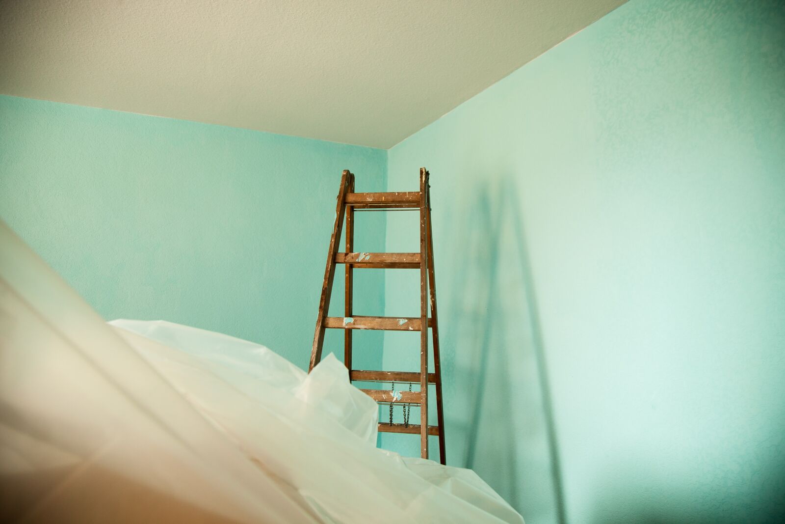 Canon EOS 5D Mark II sample photo. Move, renovation, painter working photography