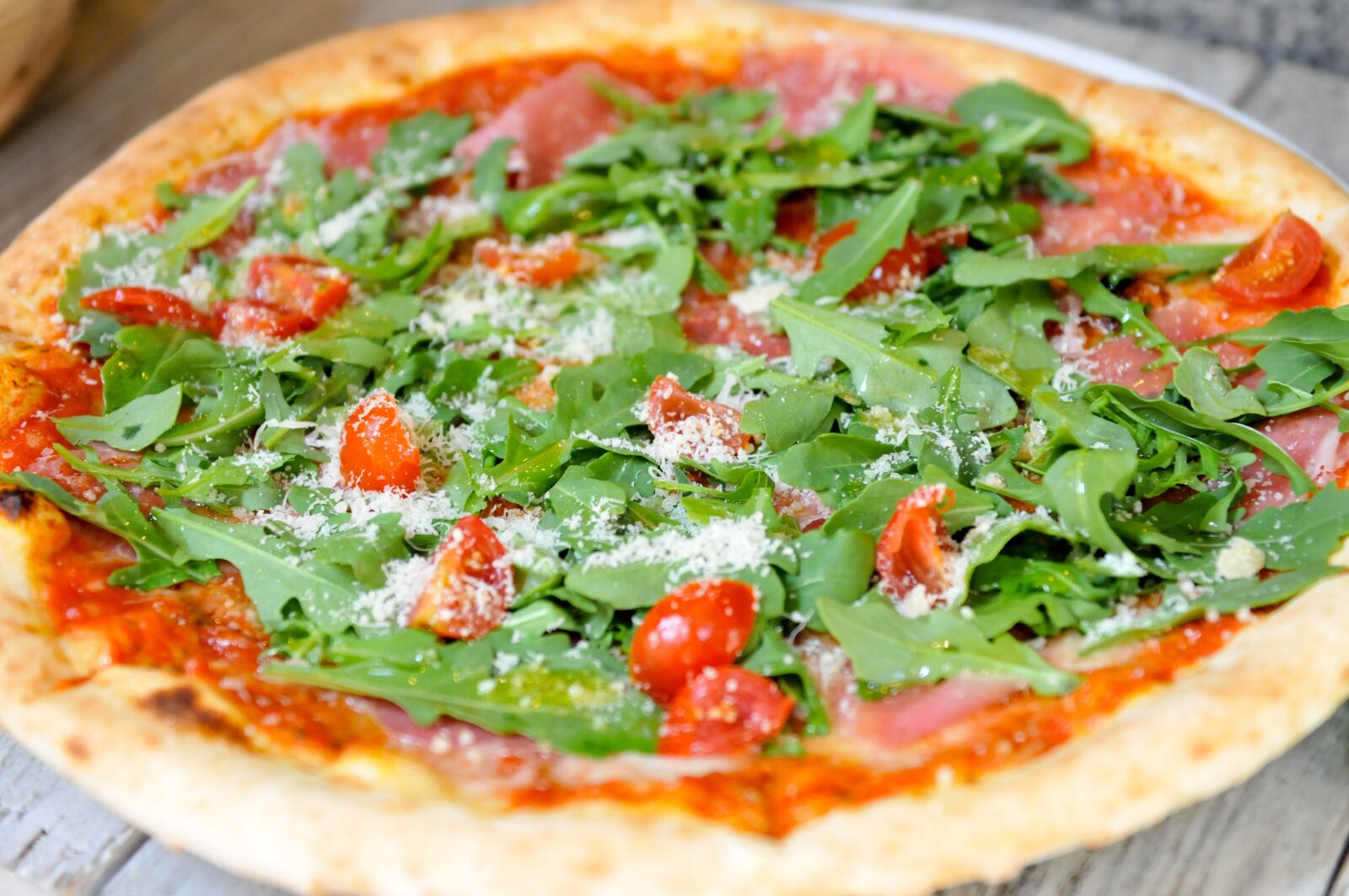 Nikon D300S sample photo. Pizza, cheese, tomato normal photography