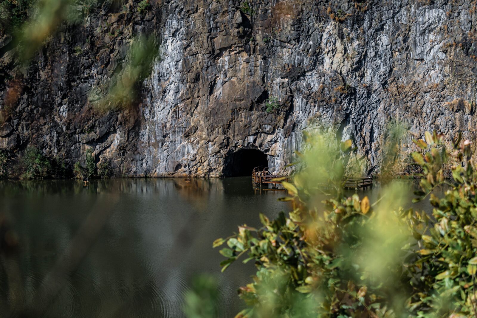 Nikon D3400 sample photo. Lake, cavern, earth photography
