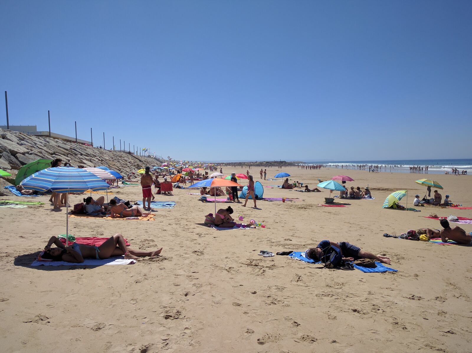 LG Nexus 5X sample photo. Beach, caparica coast, sea photography