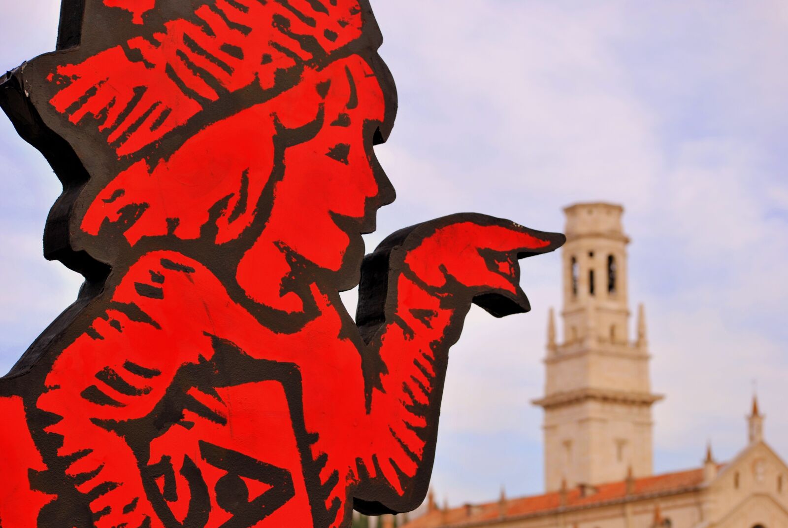 Nikon D60 sample photo. Tocatì, mascot, logo photography