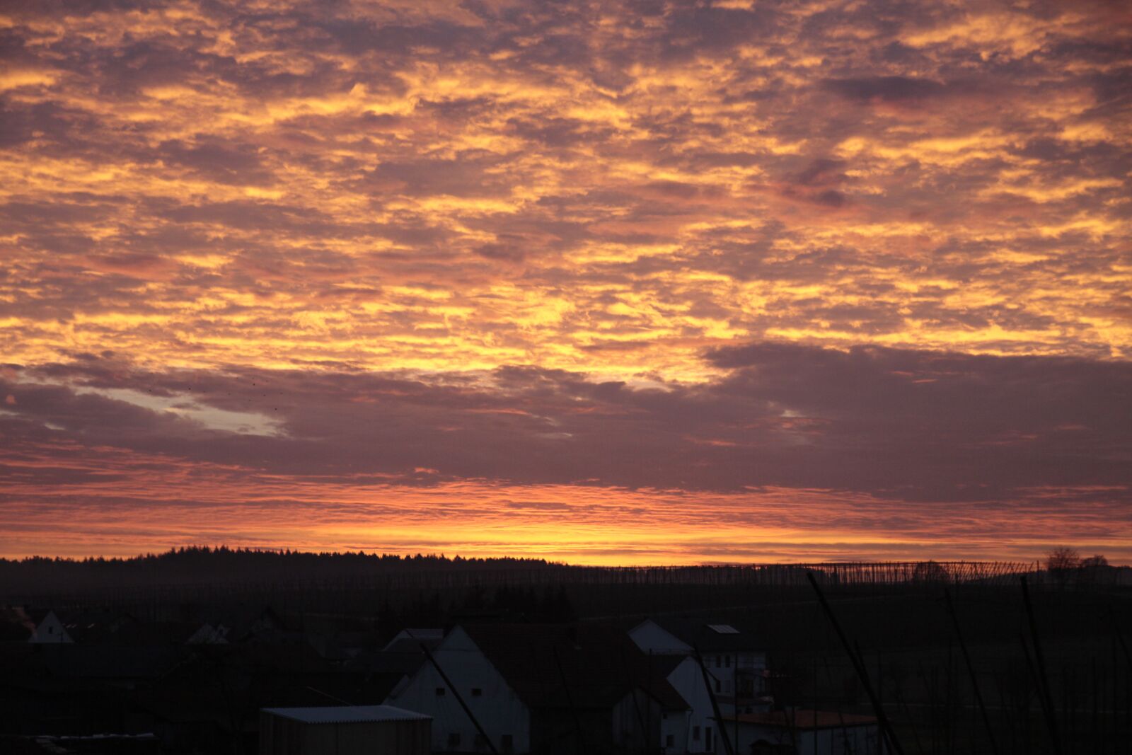Canon EOS 50D sample photo. Sunset, sunrise, clouds photography