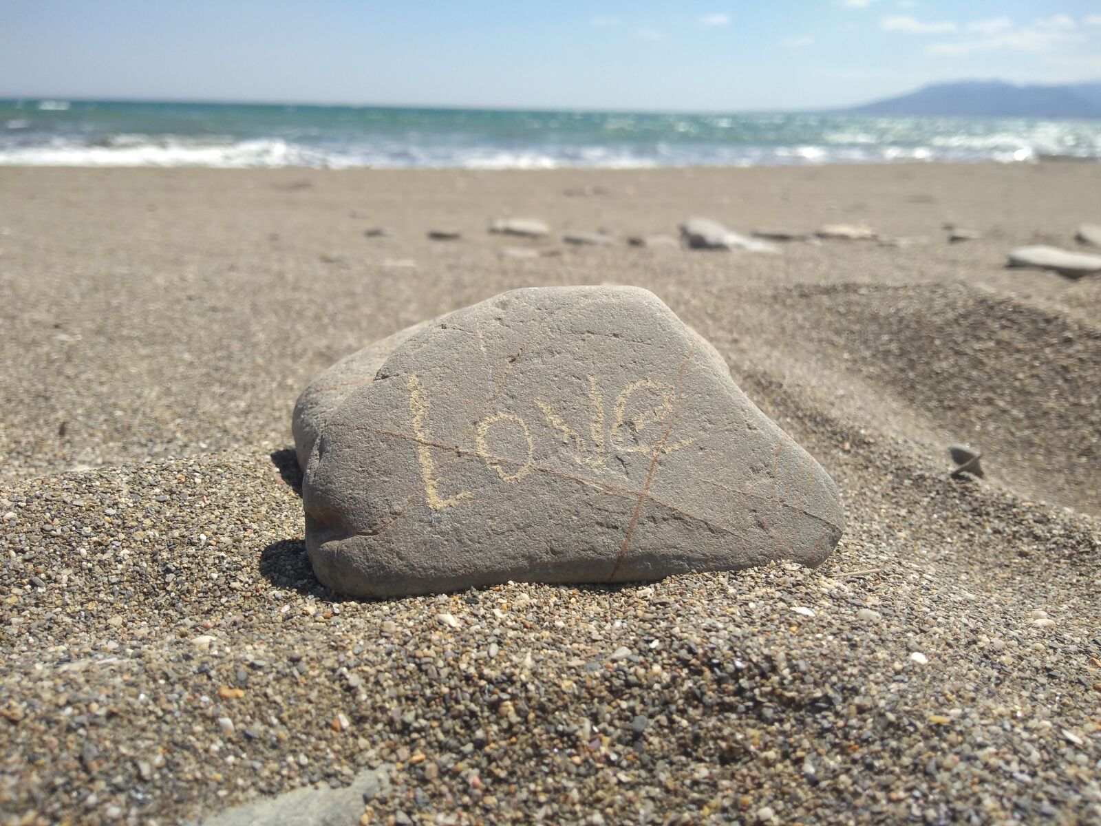 Motorola Moto G (5S) Plus sample photo. Love, beach photography