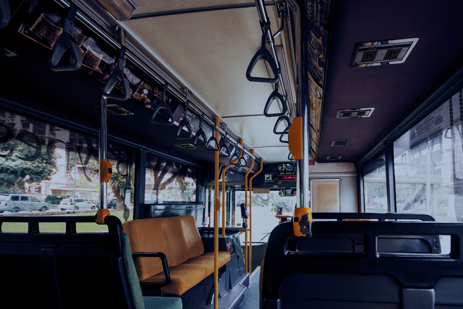 Canon EOS 60D + Sigma 10-20mm F4-5.6 EX DC HSM sample photo. Bus, cold, empty, moody photography