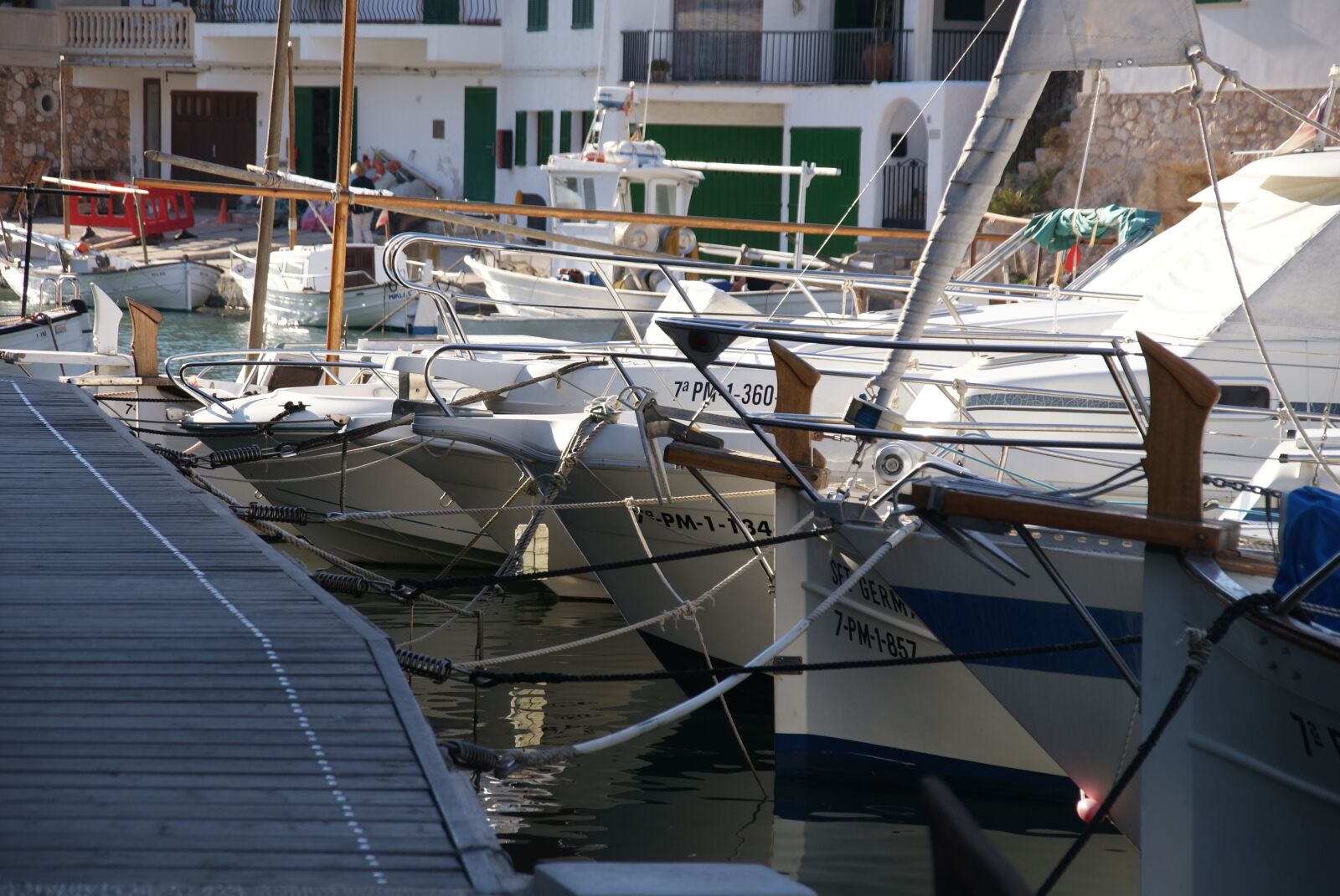 Sony Alpha DSLR-A200 sample photo. Port, mallorca, sea photography