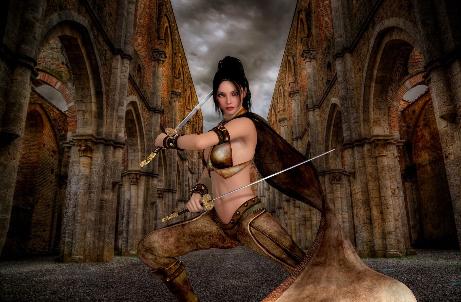 Nikon D610 sample photo. Woman, warrior, art photography