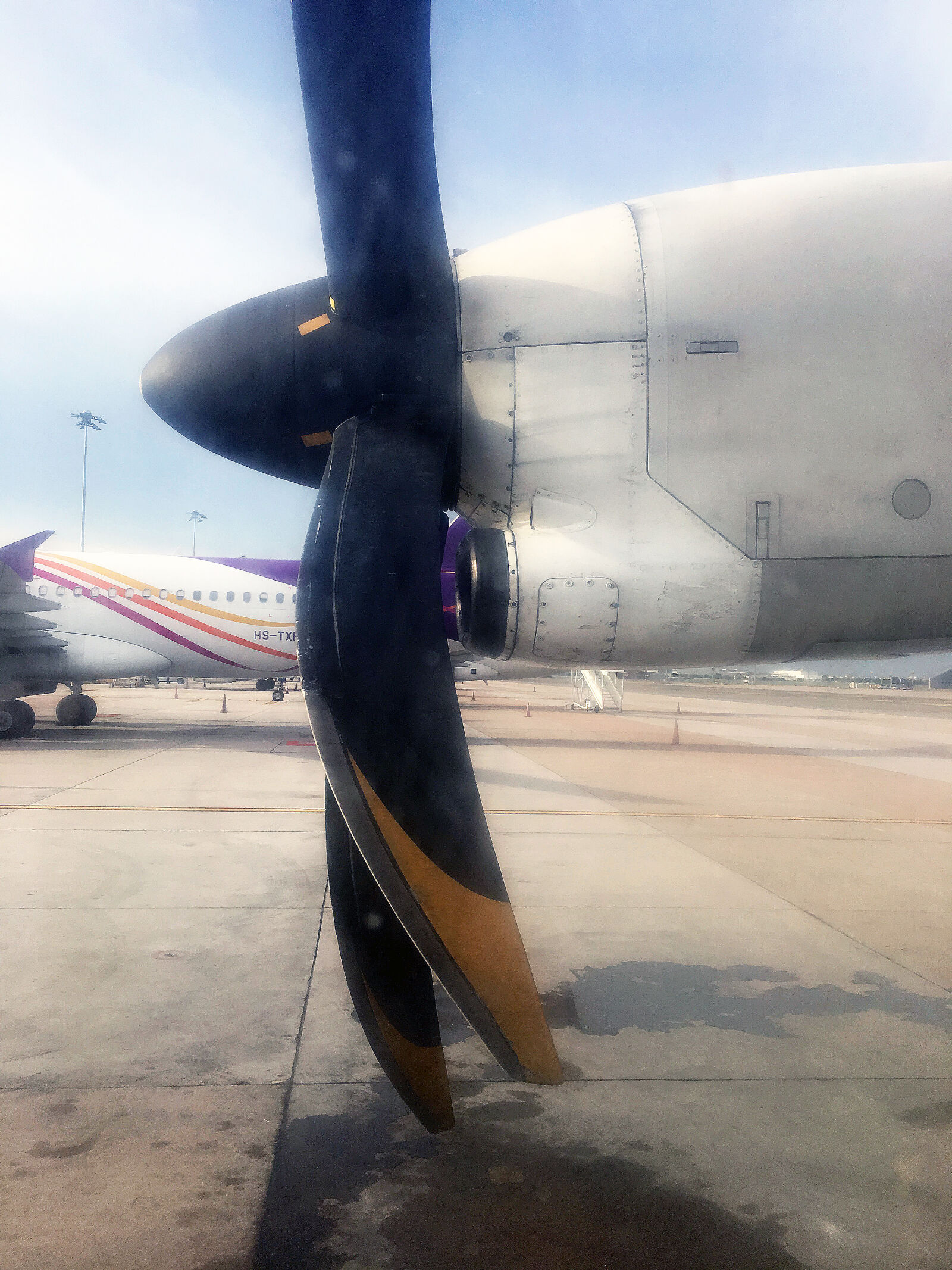 iPhone 6s Plus back camera 4.15mm f/2.2 sample photo. Aeroplanes, air, travel, aircraft photography