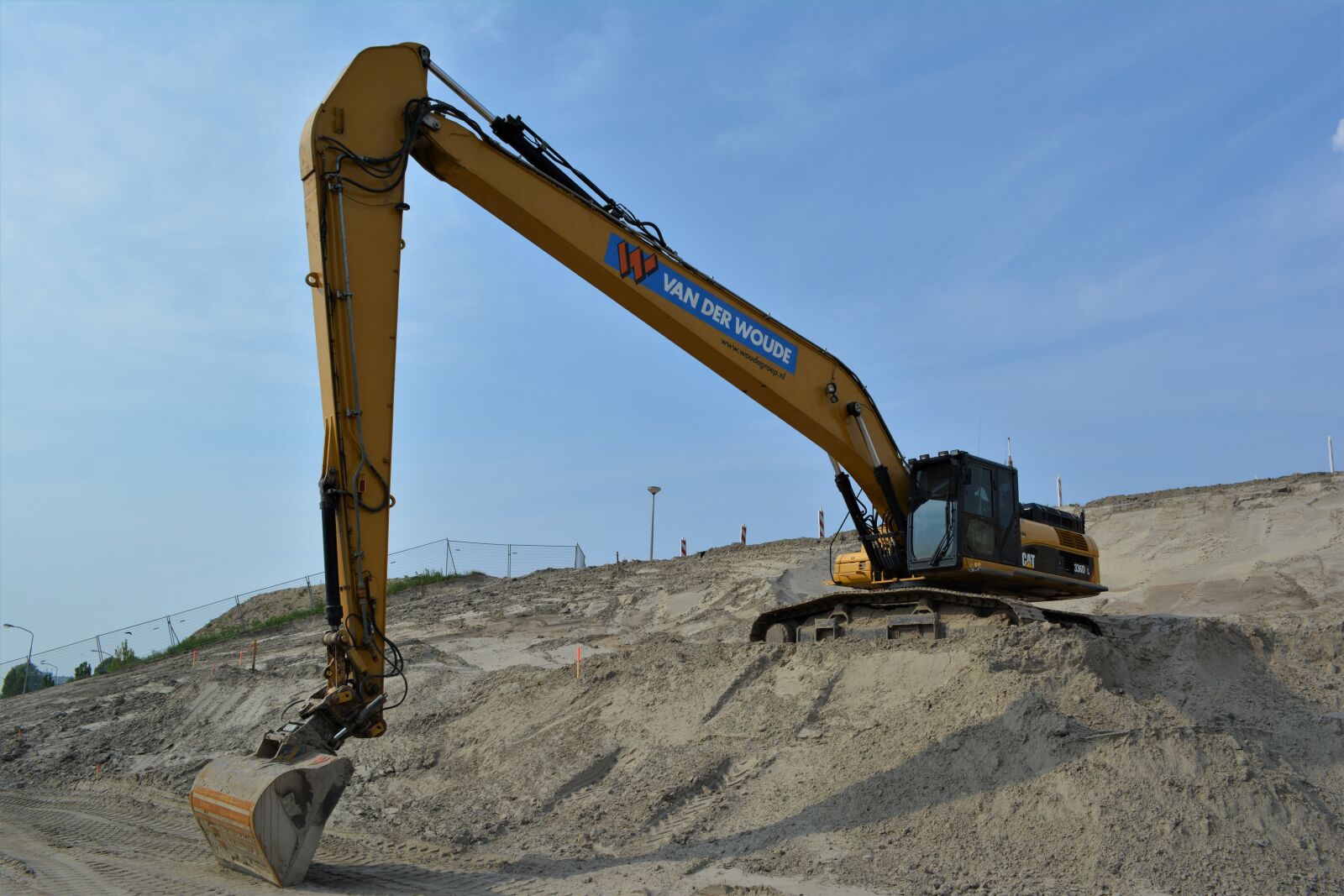Nikon D5200 sample photo. Dredging, delfzijl, dike photography