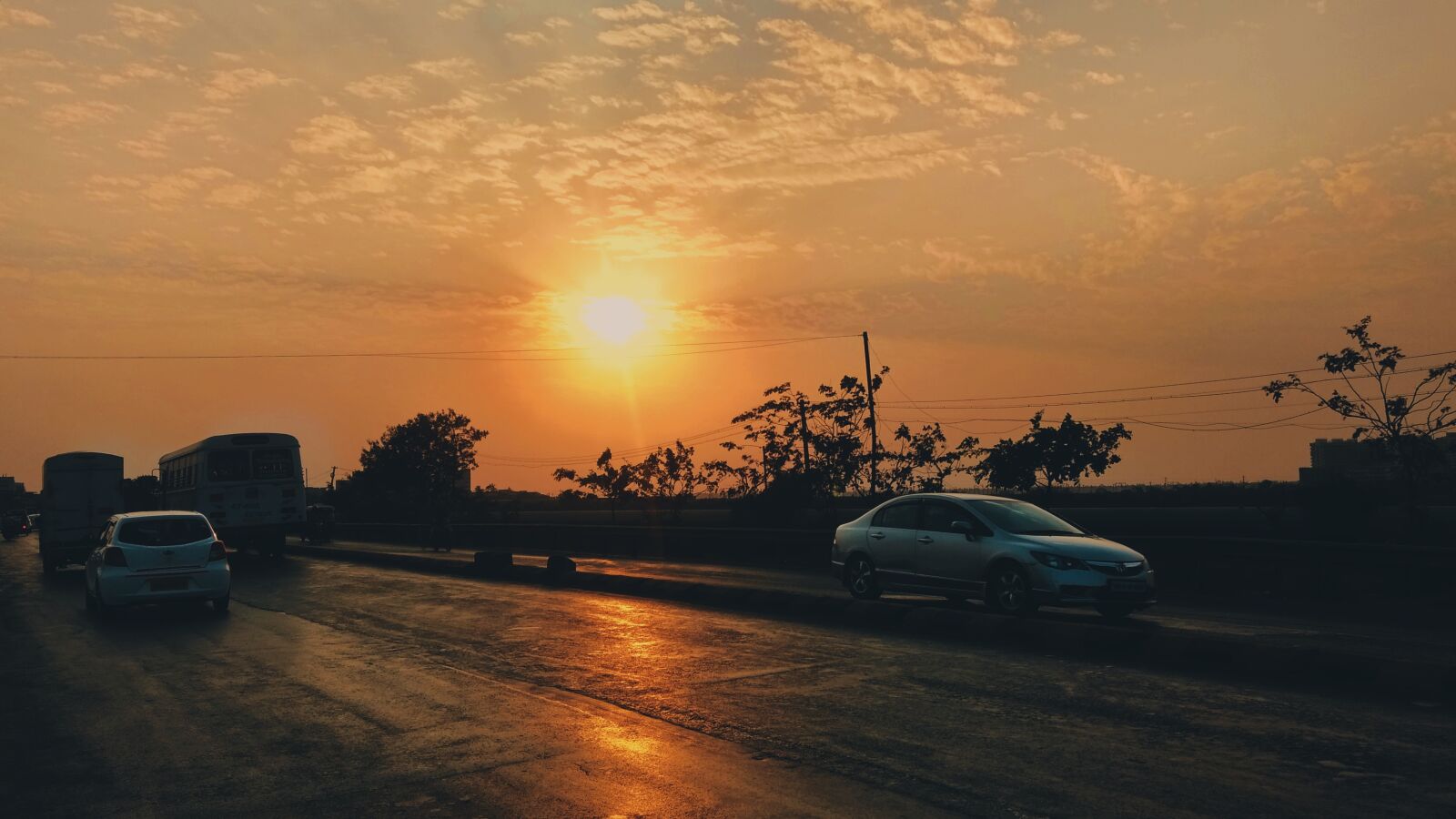 Motorola Moto G (4) sample photo. Sun, sunset, landscape photography