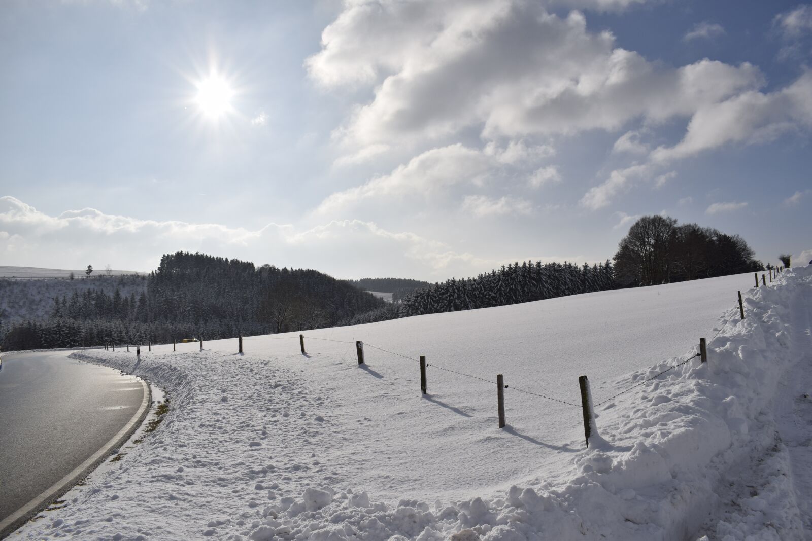 Nikon D3300 sample photo. Winter wonderland, eifel, snow photography