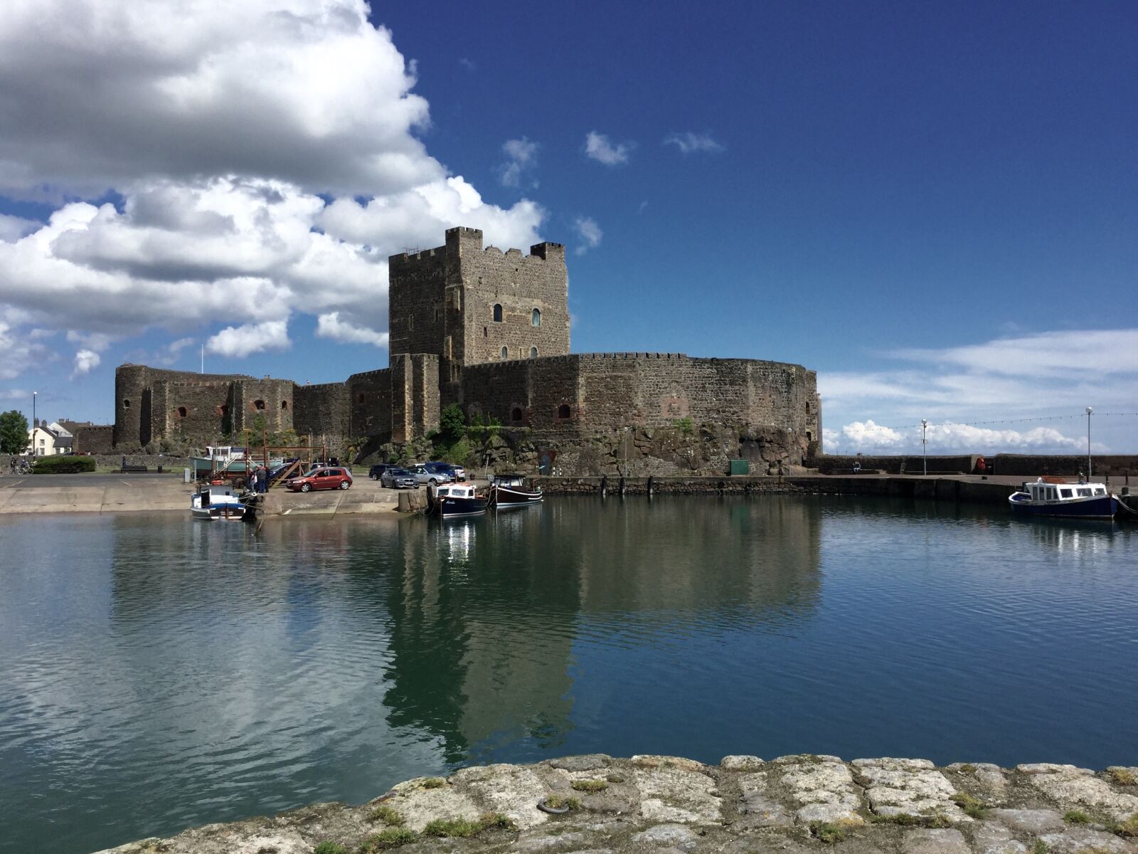 Apple iPad Air 2 sample photo. Northern ireland, castle, sea photography