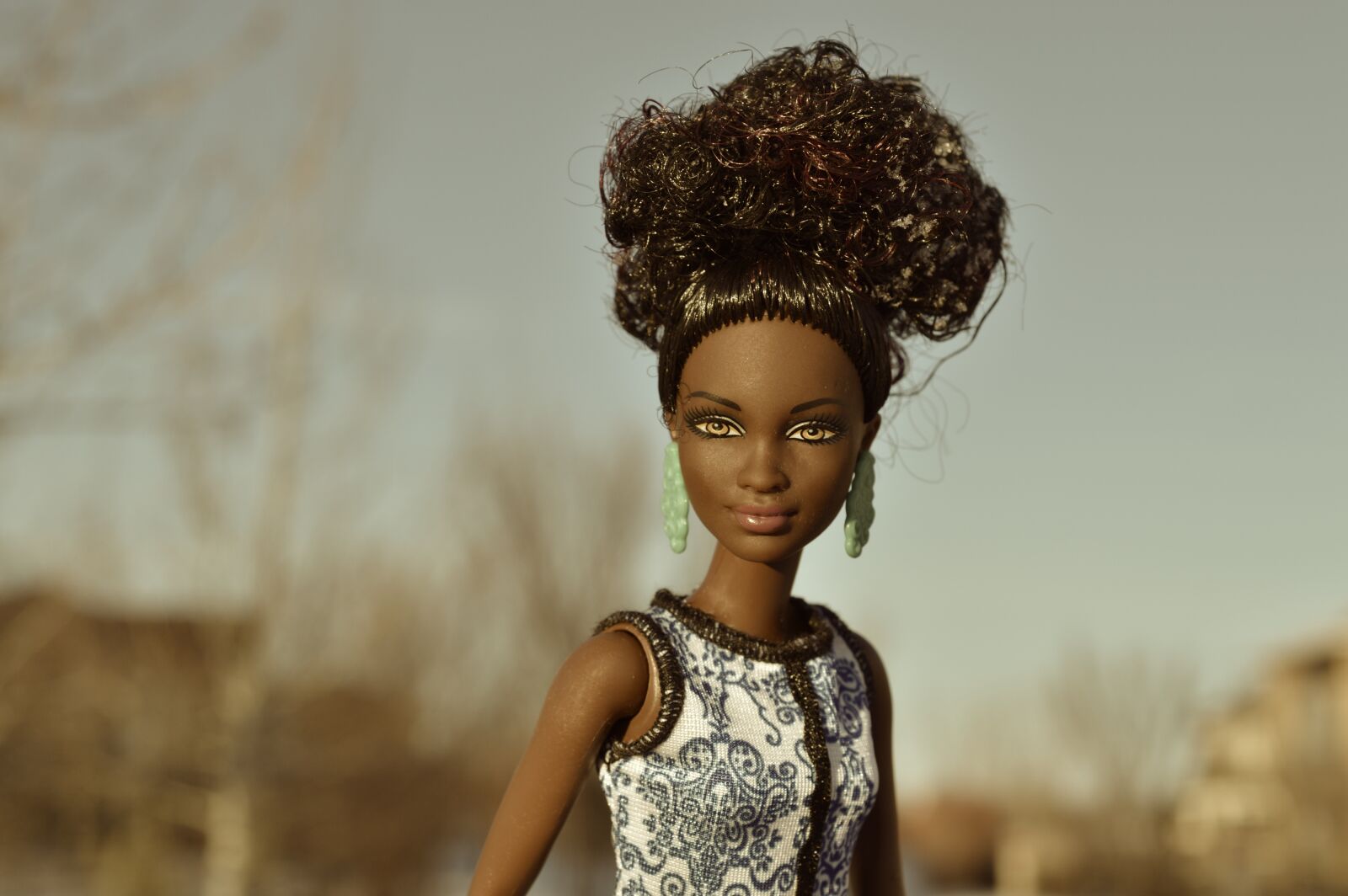 Nikon D3200 sample photo. Doll, black, african-american photography
