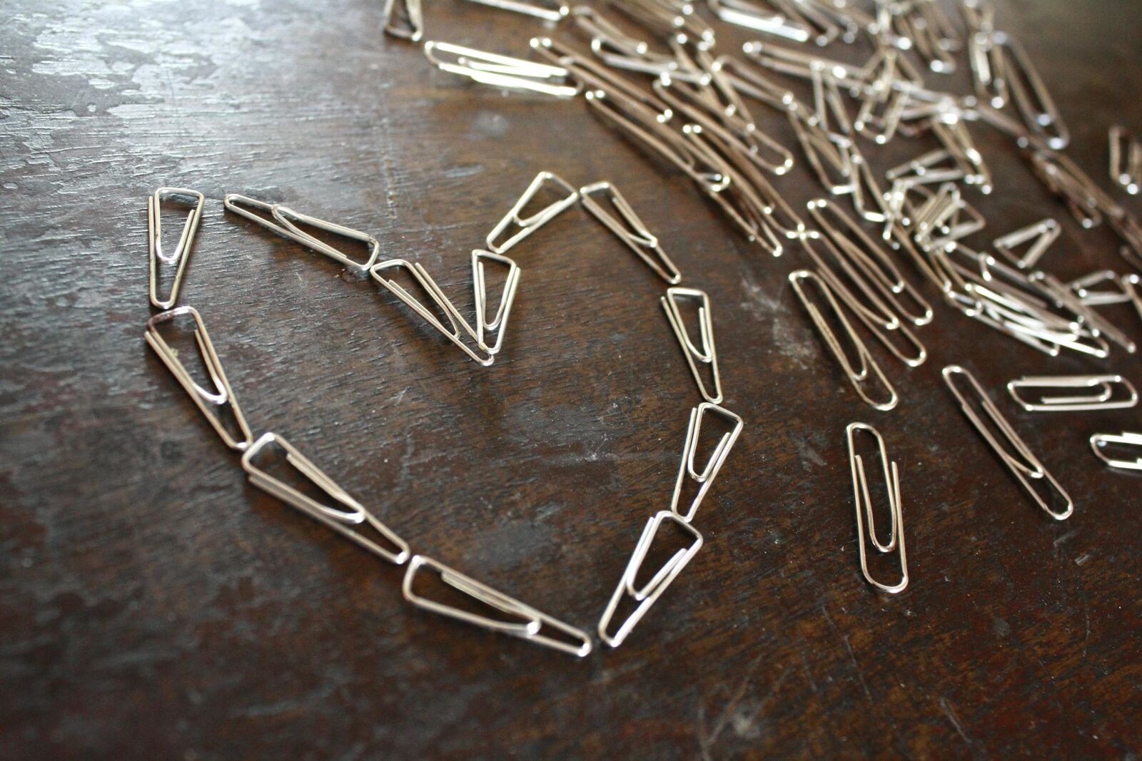 Canon EOS 1000D (EOS Digital Rebel XS / EOS Kiss F) sample photo. Safety pins, heart, fastener photography