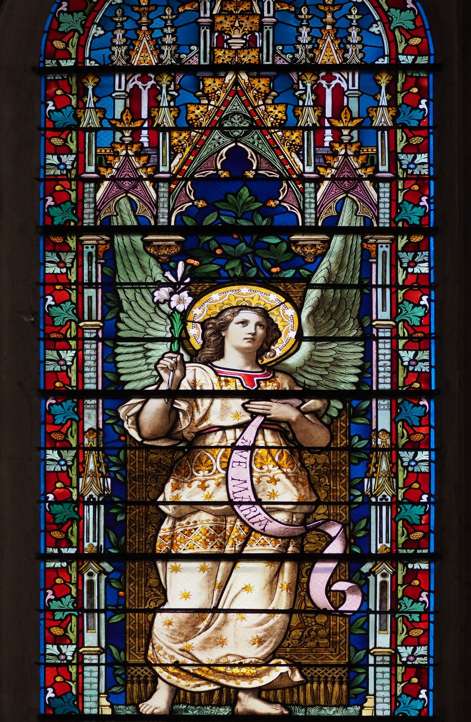 OLYMPUS 50mm Lens sample photo. Stained glass, heritage, church photography