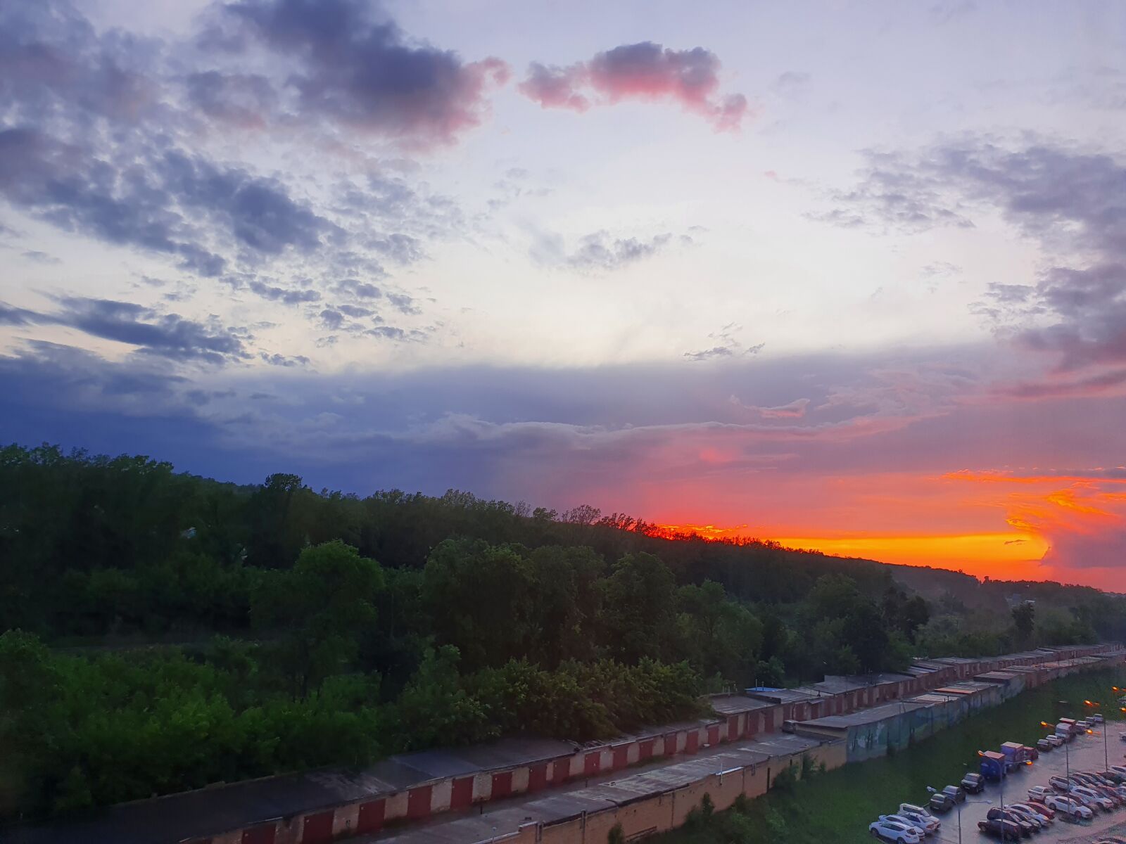 Samsung Galaxy S10 sample photo. Sunset, sunsets, evening photography