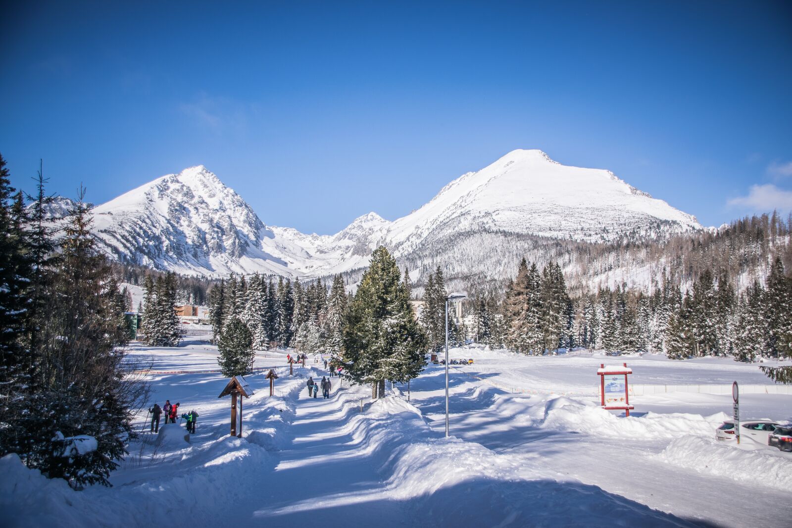 Nikon D5300 sample photo. Mountains, winter, snow photography