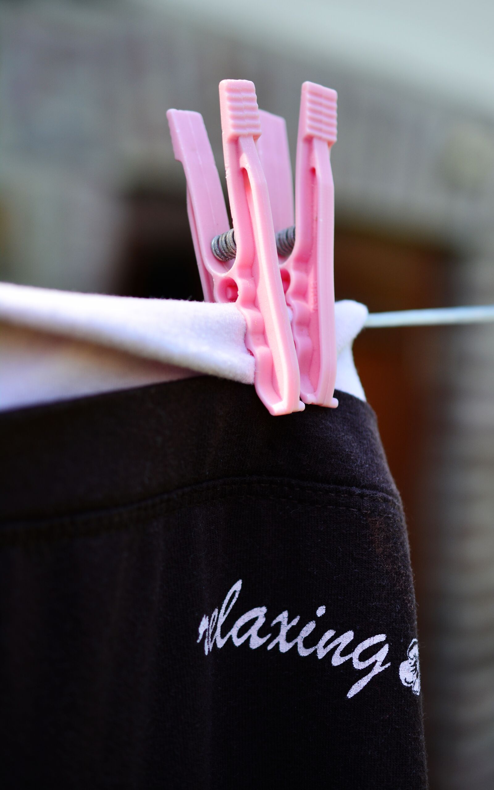 Nikon D5200 sample photo. Clip, clothes peg, clothes photography