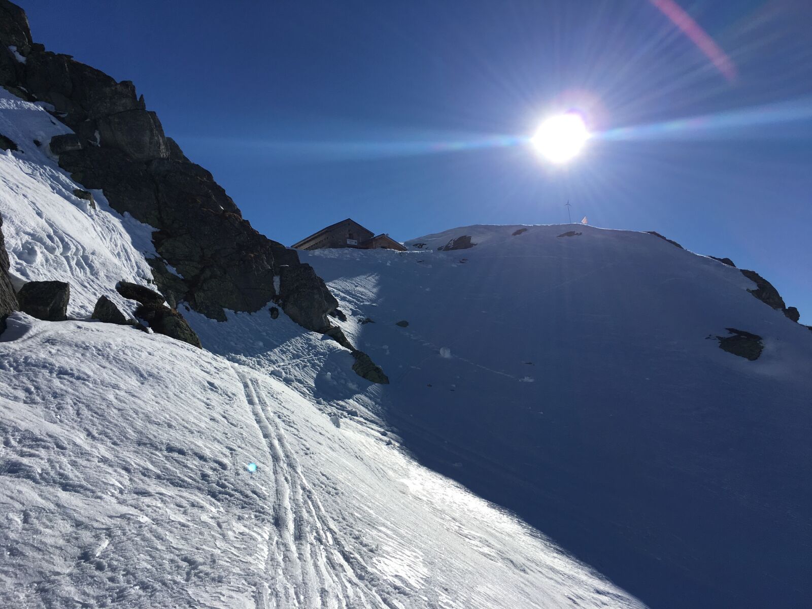 Apple iPhone 6s sample photo. Winter, ski touring, middle photography