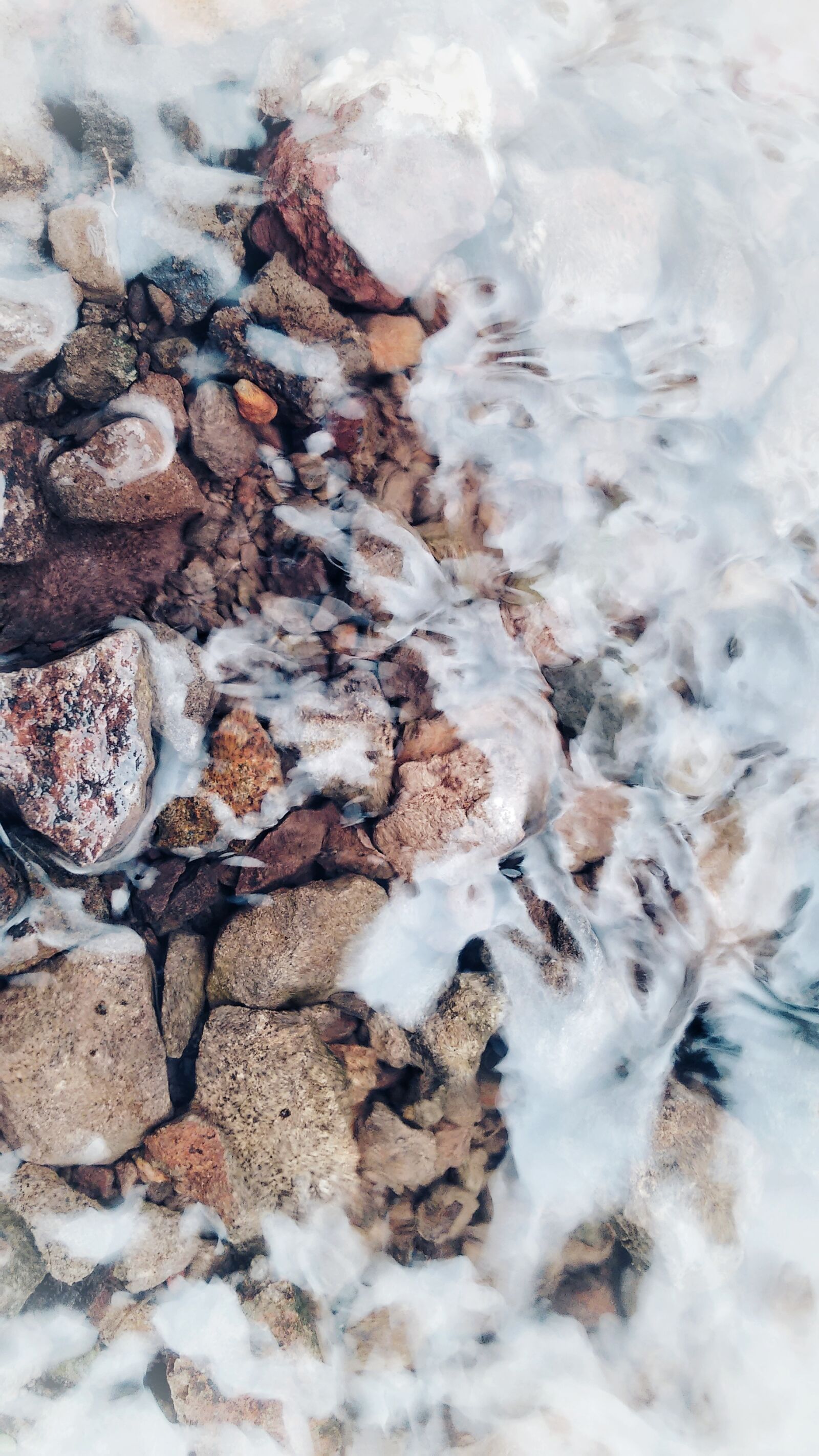 Motorola Moto G 2014 sample photo. Abstract, water, stones photography