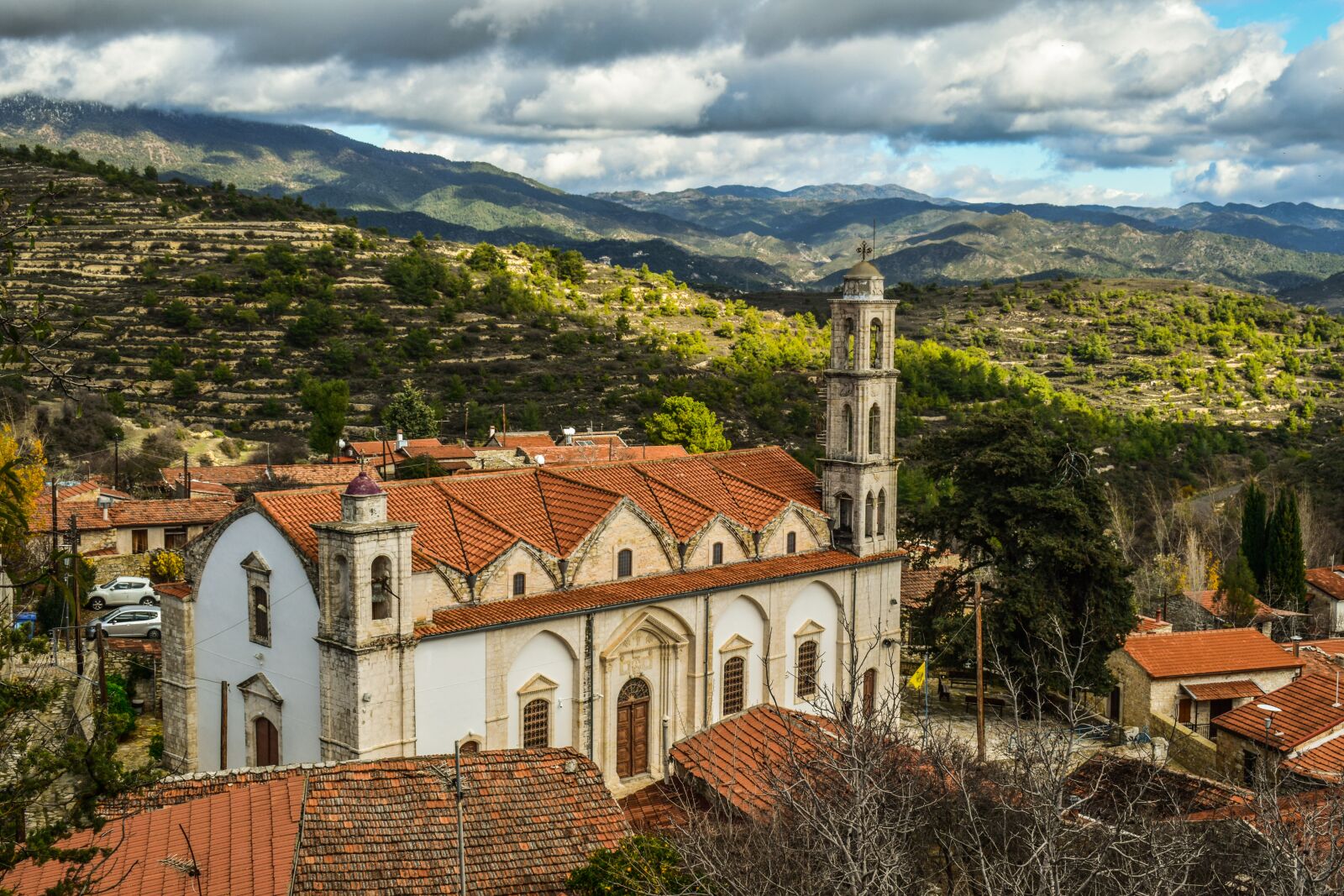 Nikon D3300 sample photo. Cyprus, lofou, church photography