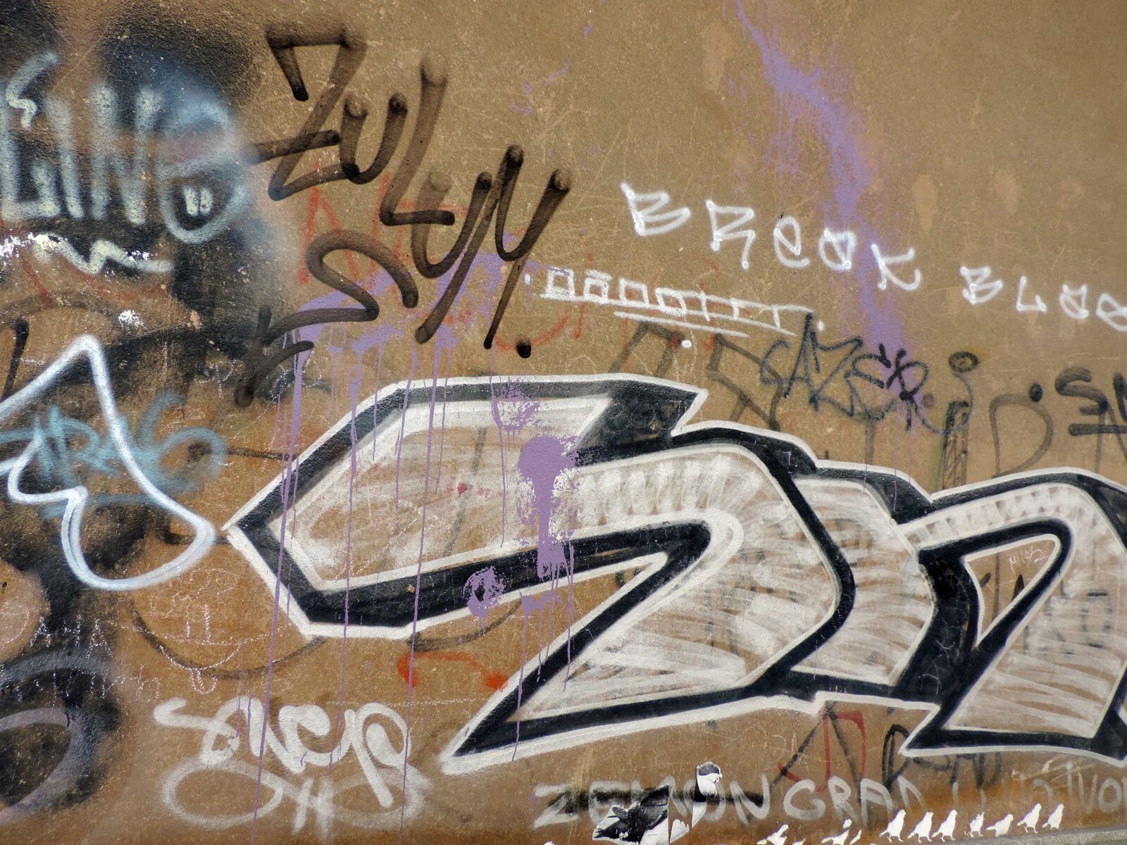 Nikon Coolpix P520 sample photo. Graffiti, decoration, signature, vandalism photography