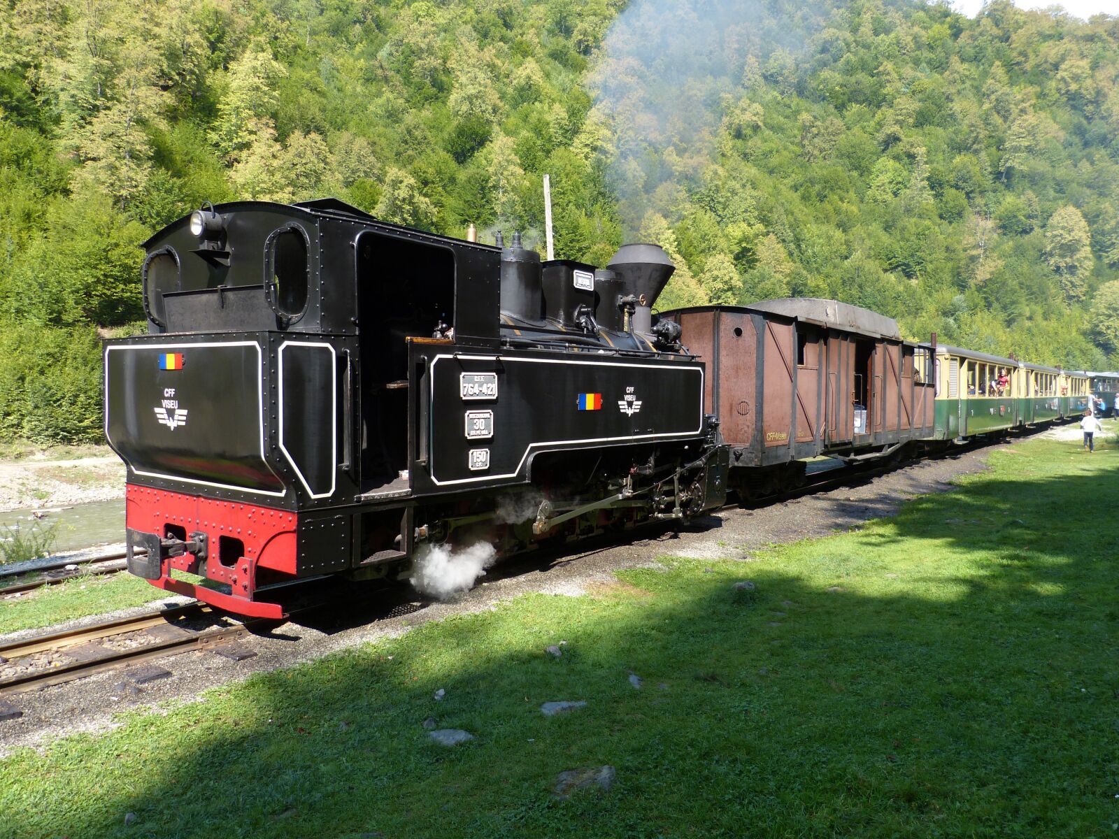 Panasonic Lumix DMC-FZ150 sample photo. Water railway, romania, transylvania photography