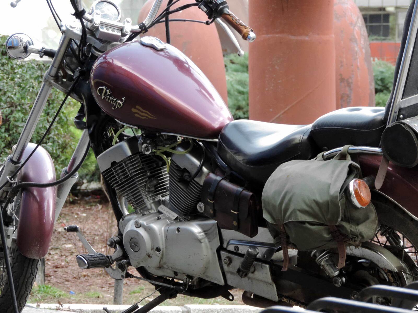 Nikon Coolpix P520 sample photo. Vehicle, transportation, seat, bike photography