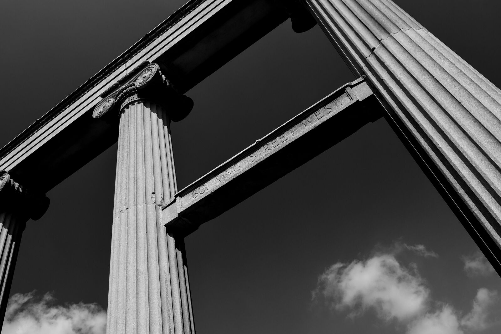 Nikon D750 sample photo. Pillar, shadows, architecture photography