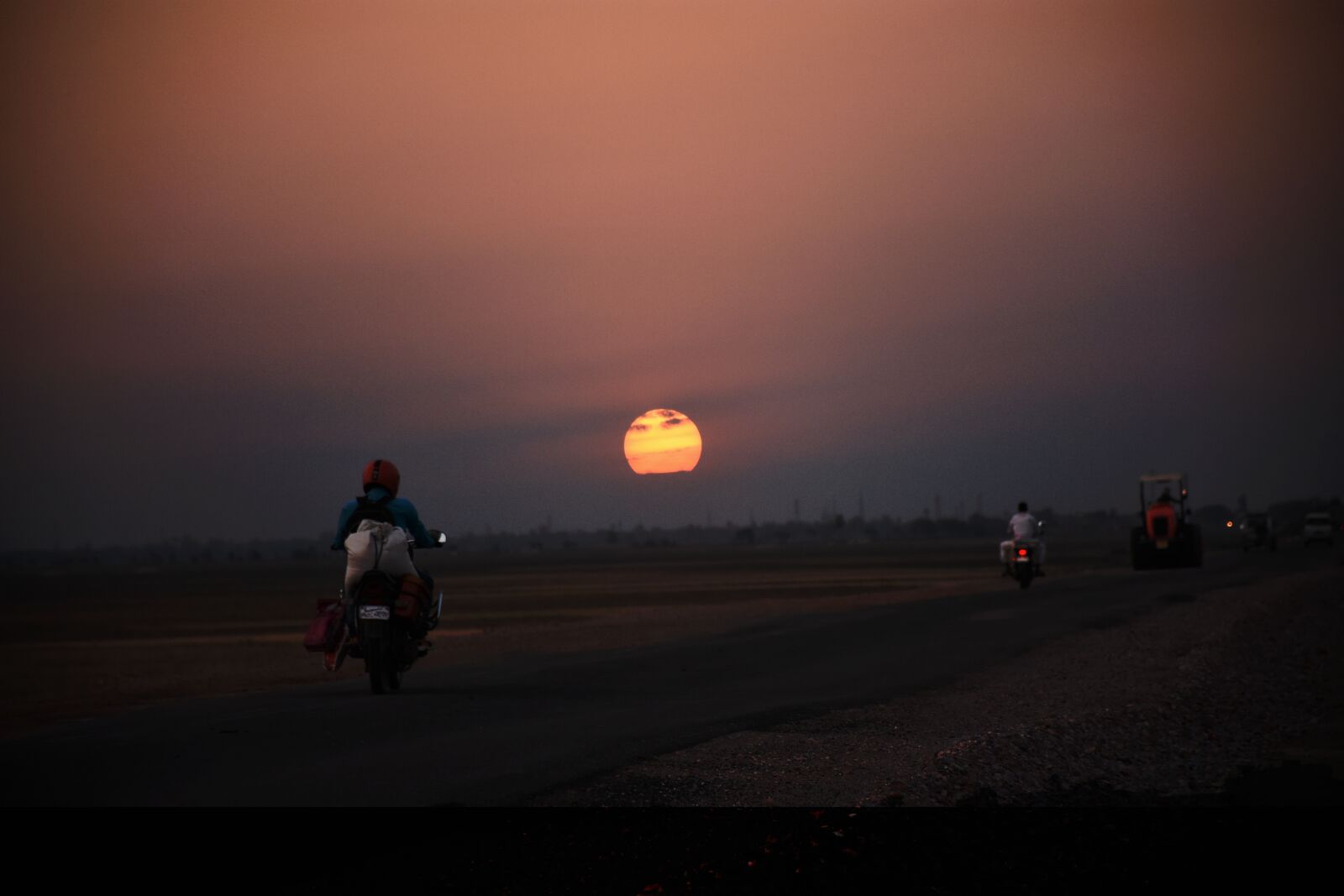 Nikon D7200 sample photo. Nature, bike, sun set photography