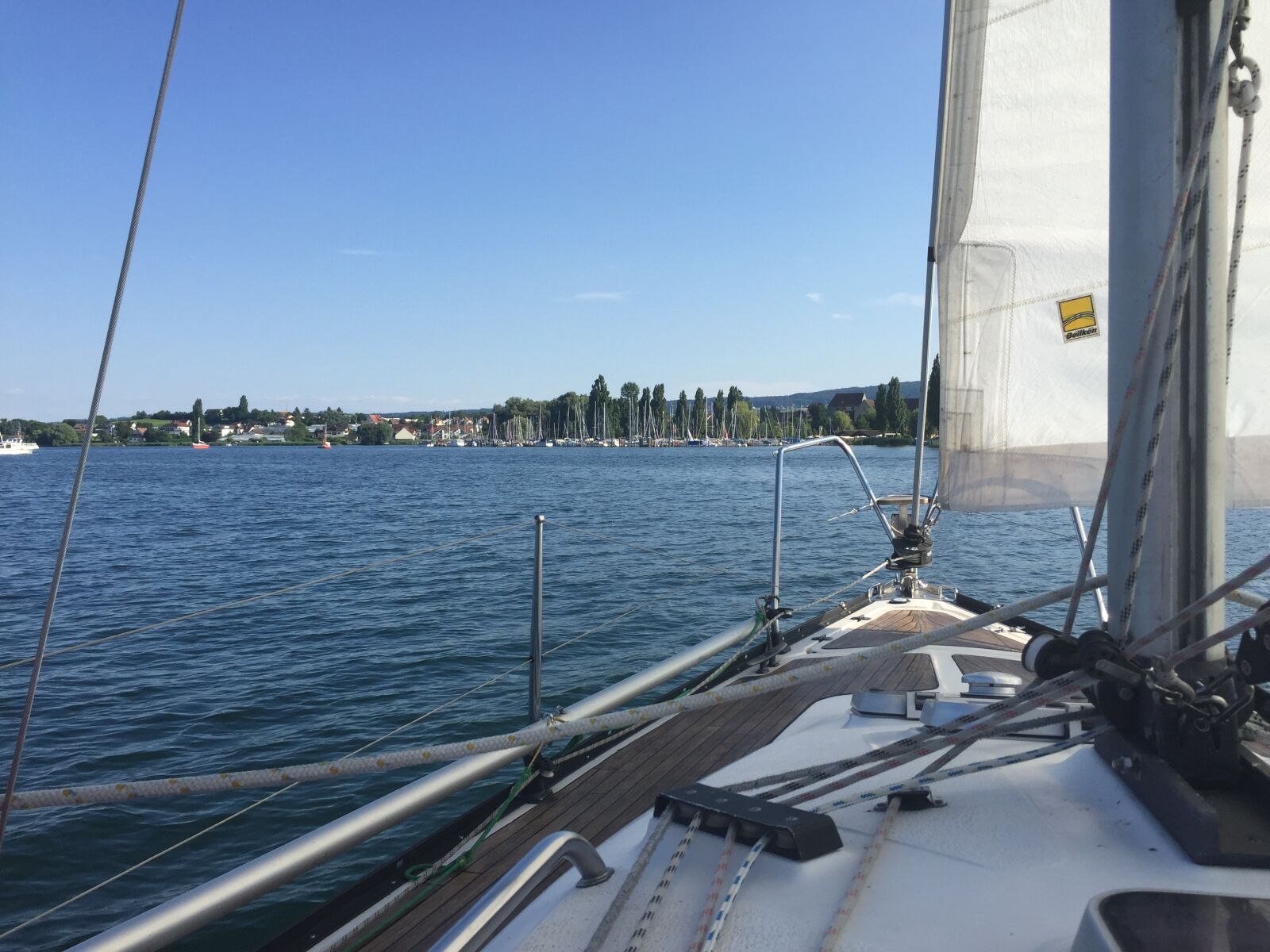 Apple iPhone 6 sample photo. Sail, vacations, ship photography