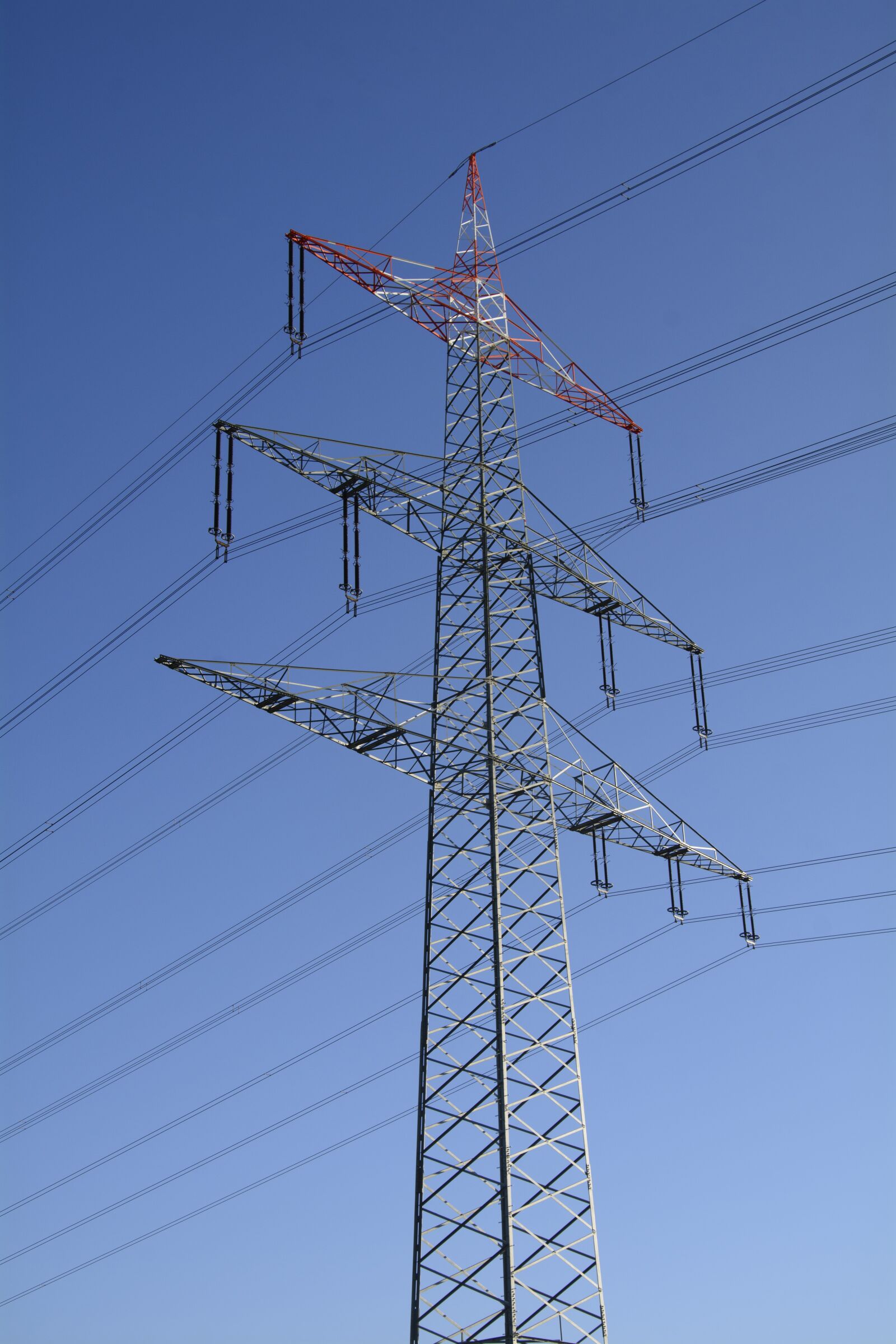 Nikon D7100 sample photo. Power line, strommast, energy photography