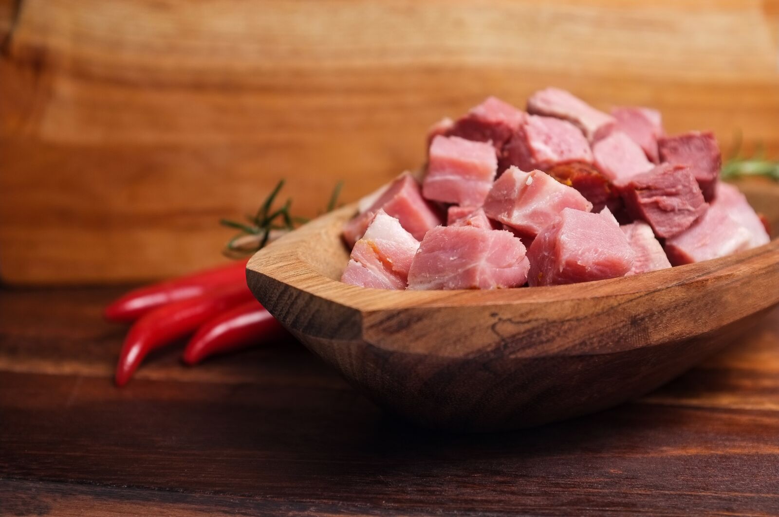 Fujifilm FinePix X100 sample photo. Bacon, wood, pepper photography